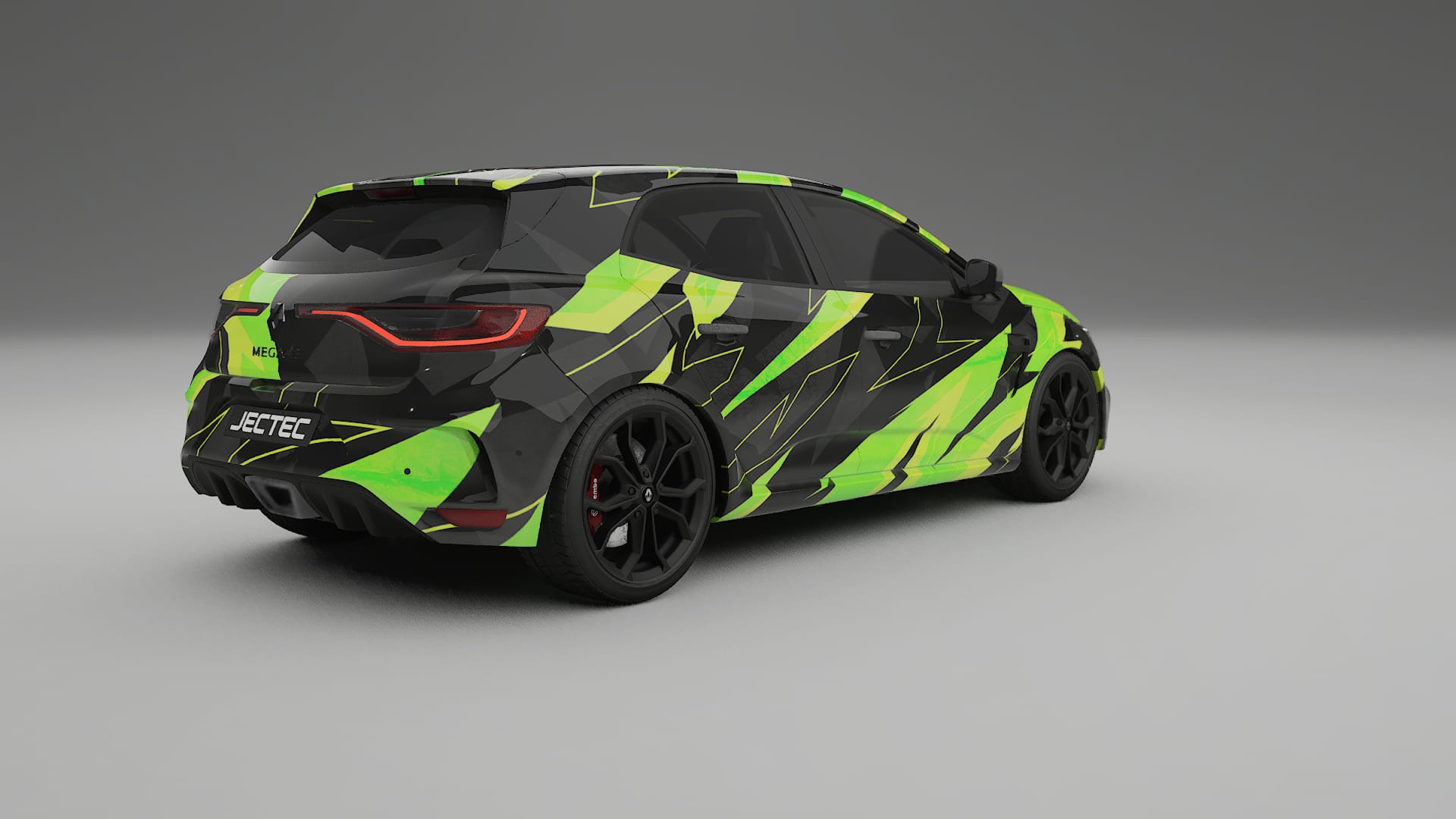 Renault Megane RS IV NINJA TURTLES – Kit Wrap PPF Personalizado em Filme de Poliuretano Imprimível