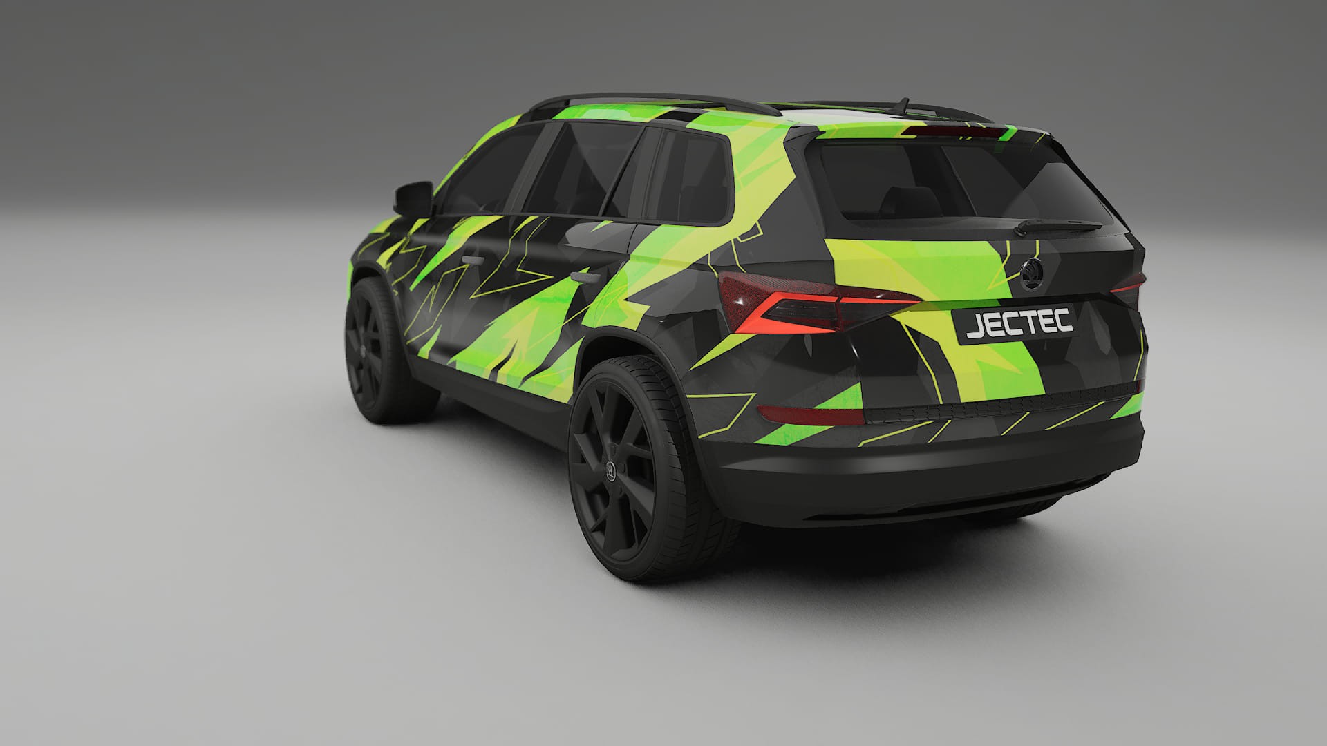Škoda Kodiaq NS7 NINJA TURTLES – Kit Wrap PPF Personalizado em Filme de Poliuretano Imprimível