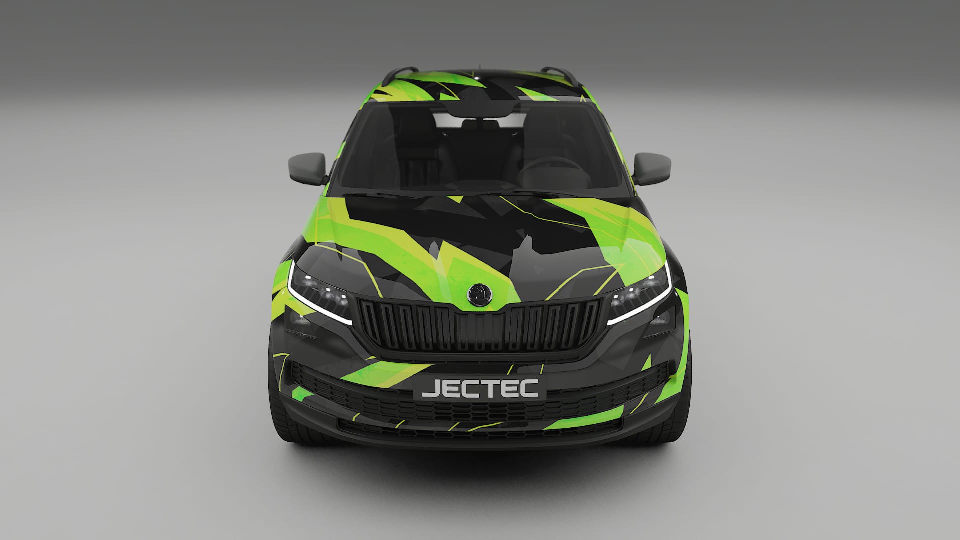 Škoda Kodiaq NS7 NINJA TURTLES – Kit Wrap PPF Personalizado em Filme de Poliuretano Imprimível