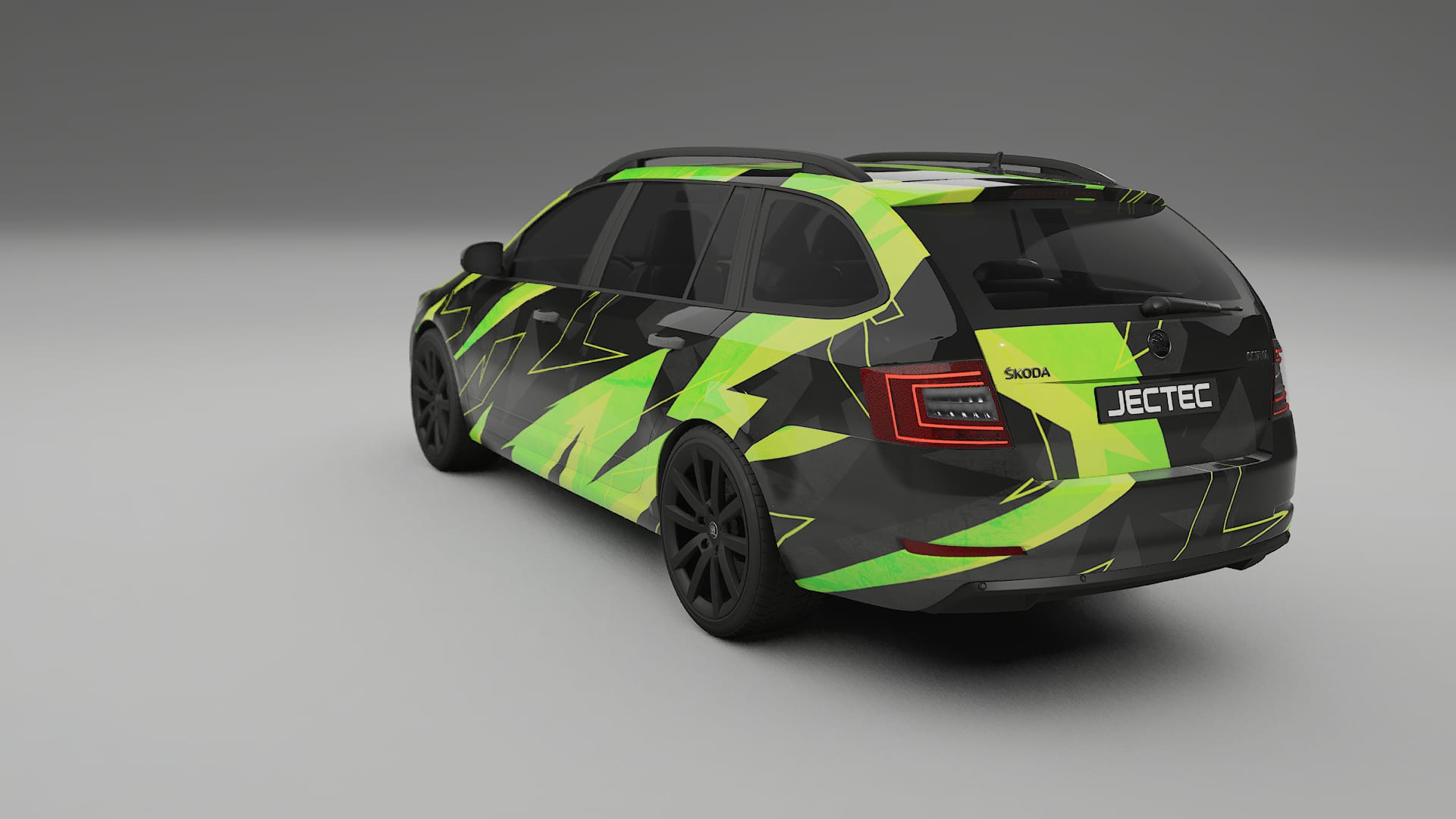Škoda Octavia combi 5E NINJA TURTLES – Kit Wrap PPF Personalizado em Filme de Poliuretano Imprimível