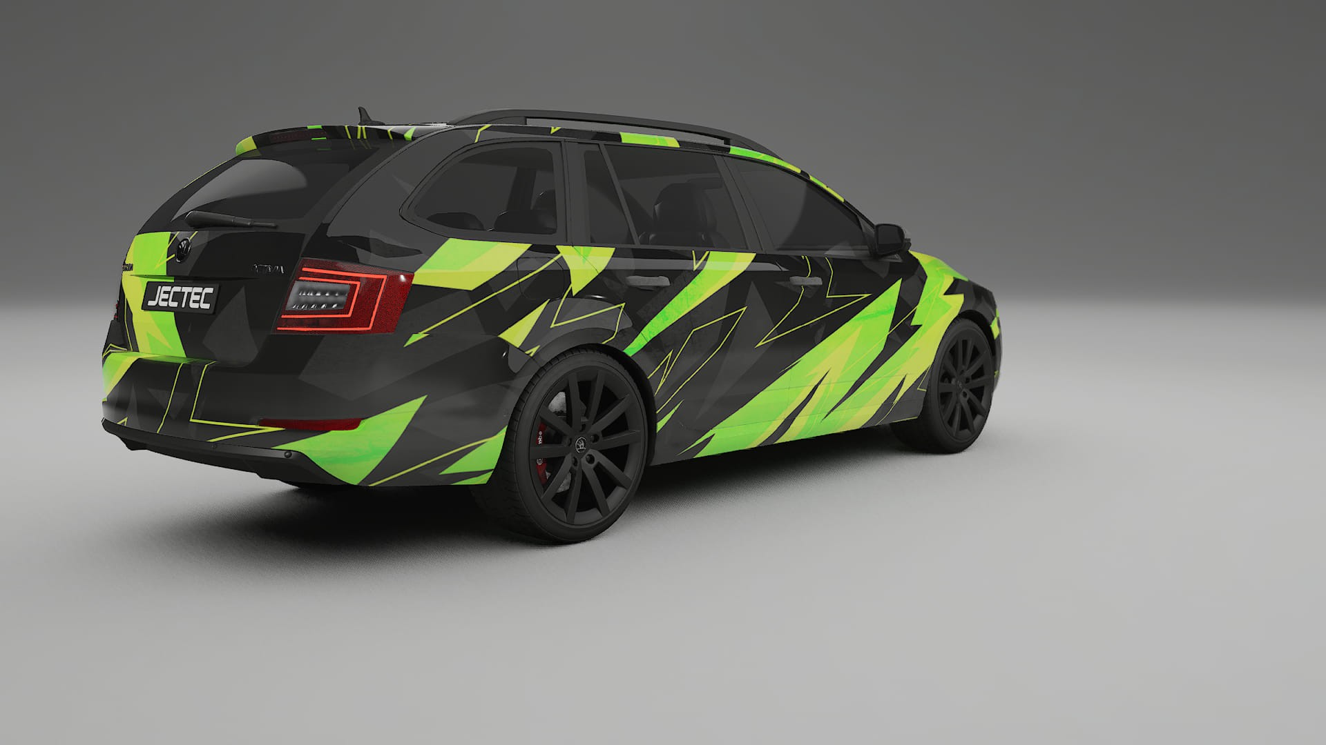 Škoda Octavia combi 5E NINJA TURTLES – Kit Wrap PPF Personalizado em Filme de Poliuretano Imprimível