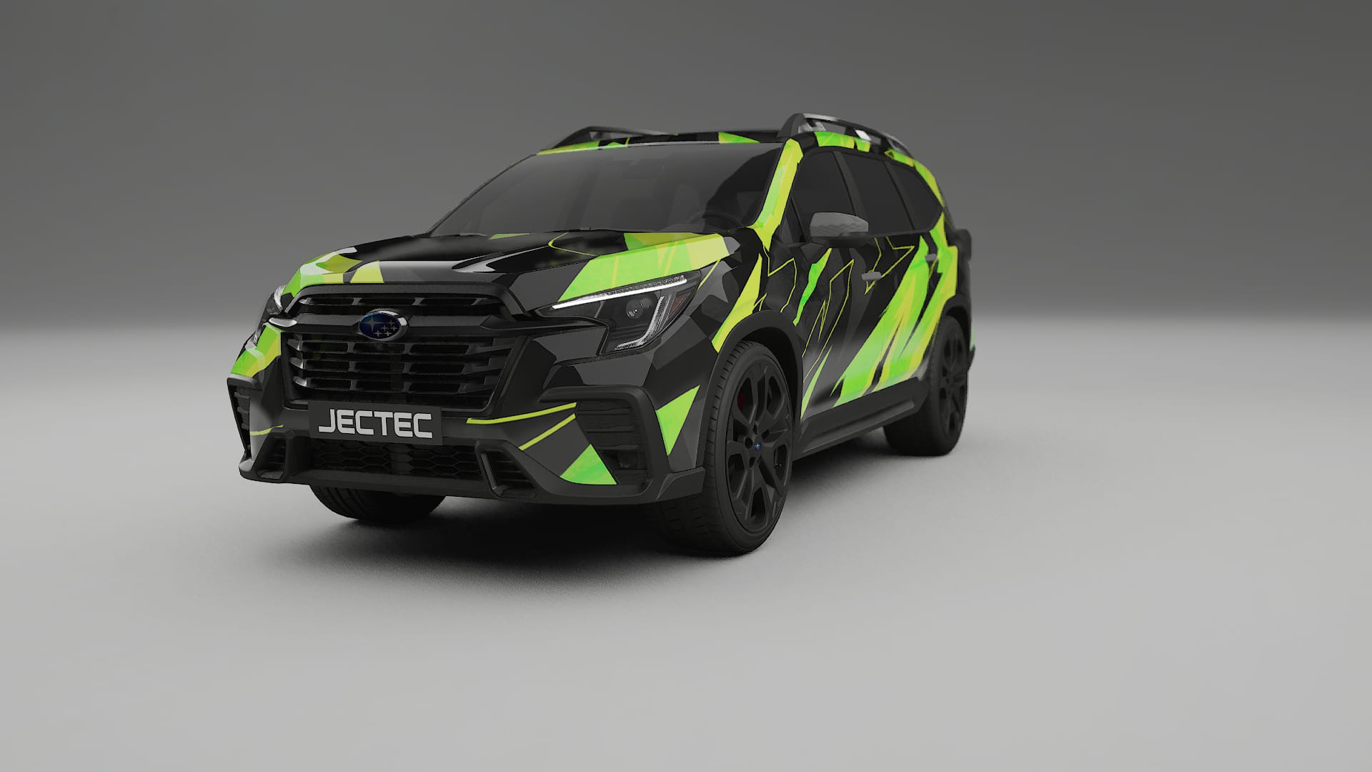 Subaru Ascent BT facelift LCI NINJA TURTLES – Kit Wrap PPF Personalizado em Filme de Poliuretano Imprimível
