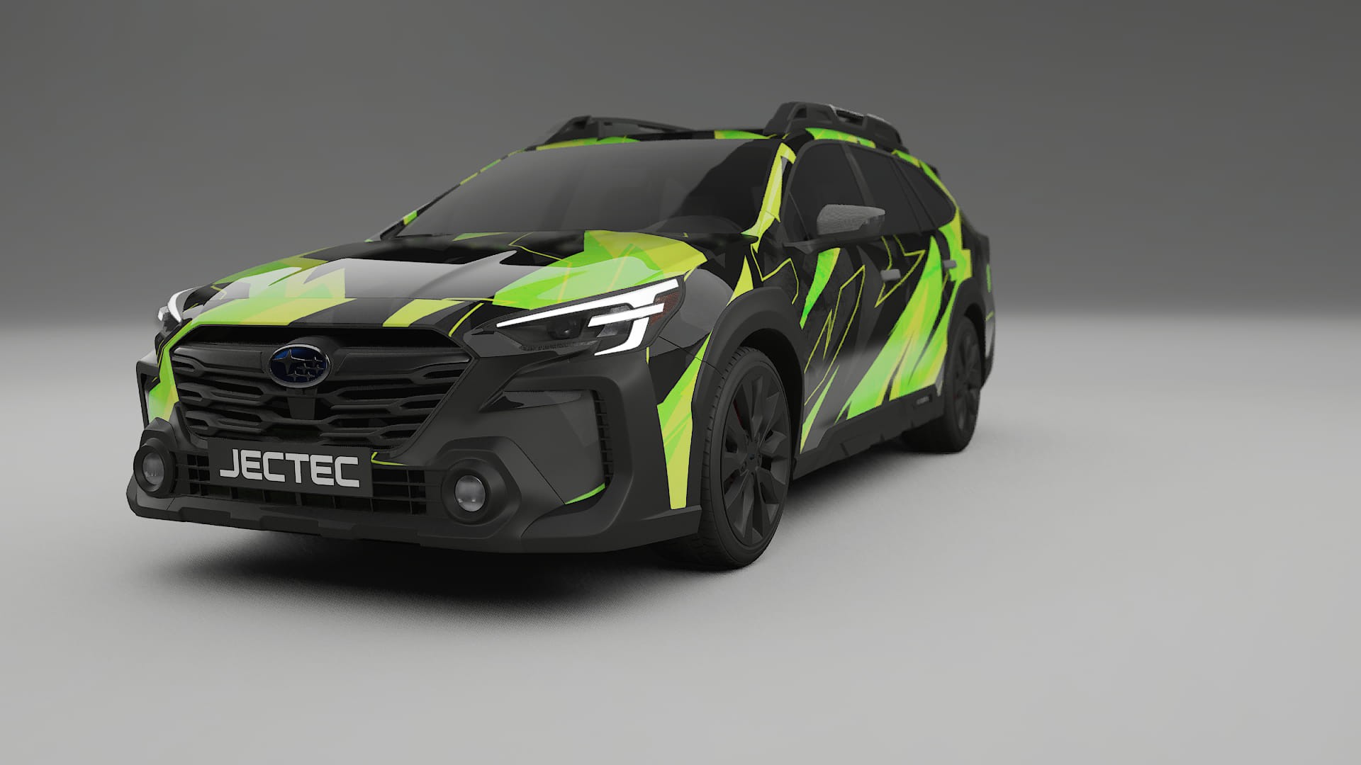 Subaru Outback VI BS facelift LCI NINJA TURTLES – Kit Wrap PPF Personalizado em Filme de Poliuretano Imprimível