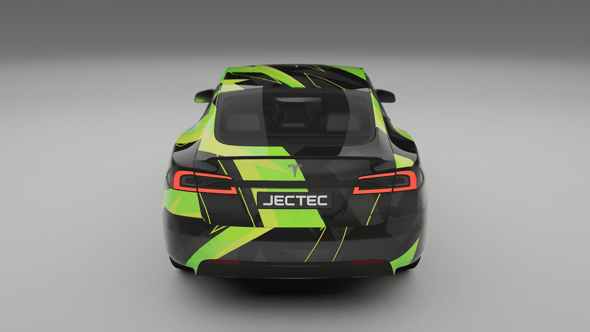 Tesla Model-S Refresh NINJA TURTLES – Kit Wrap PPF Personalizado em Filme de Poliuretano Imprimível