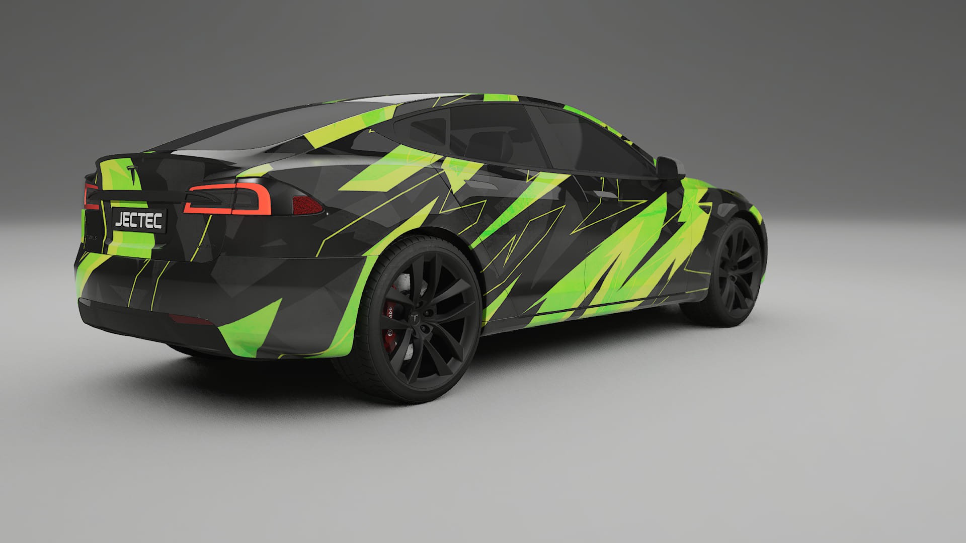 Tesla Model-S Refresh NINJA TURTLES – Kit Wrap PPF Personalizado em Filme de Poliuretano Imprimível