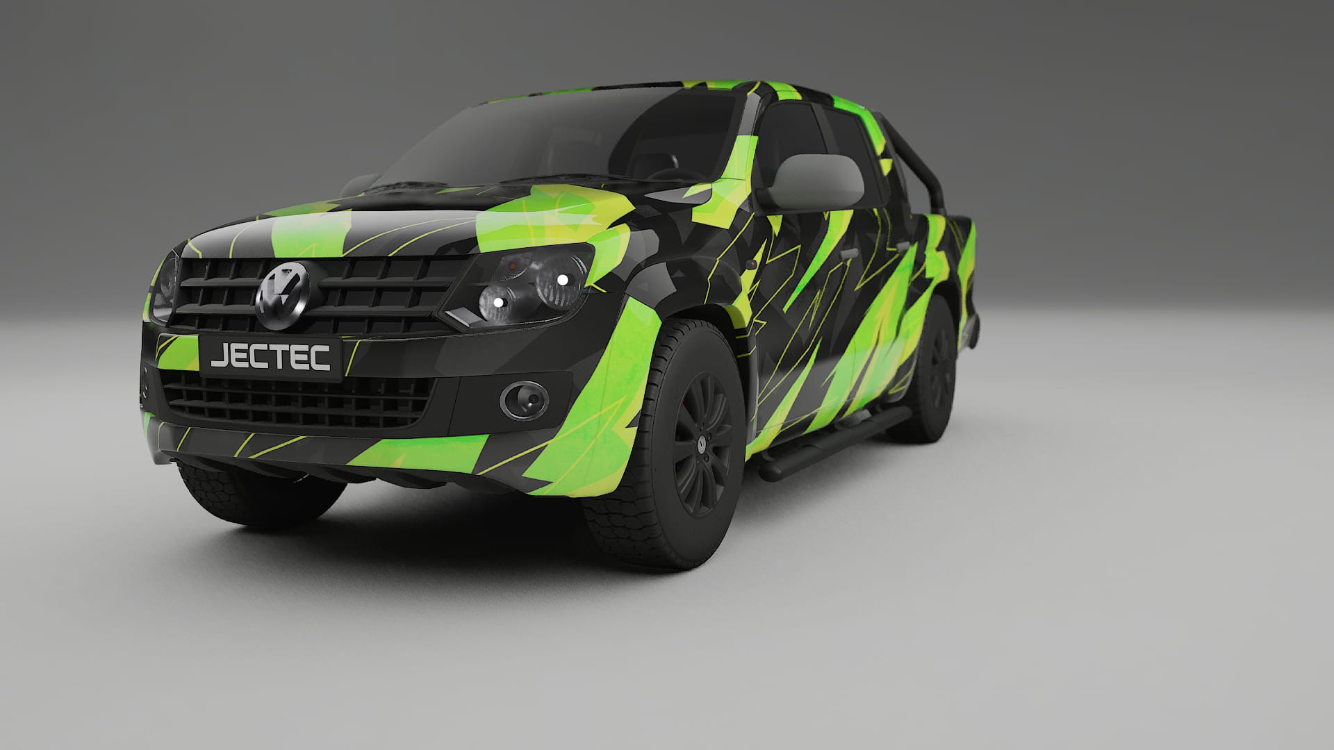VW Amarok 2H NINJA TURTLES – Kit Wrap PPF Personalizado em Filme de Poliuretano Imprimível