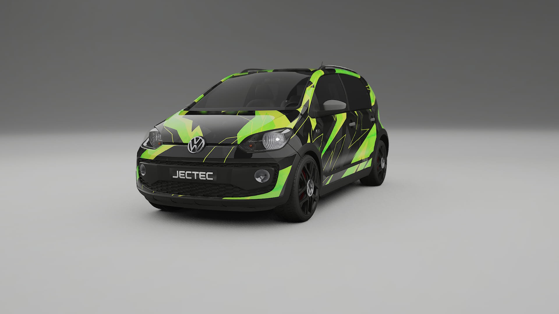 VW Cross Up NINJA TURTLES – Kit Wrap PPF Personalizado em Filme de Poliuretano Imprimível