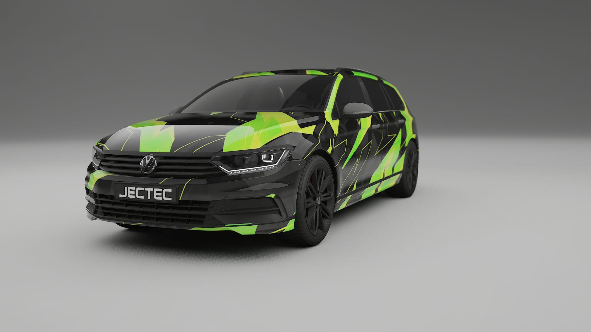 VW Passat VariantR B8 NINJA TURTLES – Kit Wrap PPF Personalizado em Filme de Poliuretano Imprimível