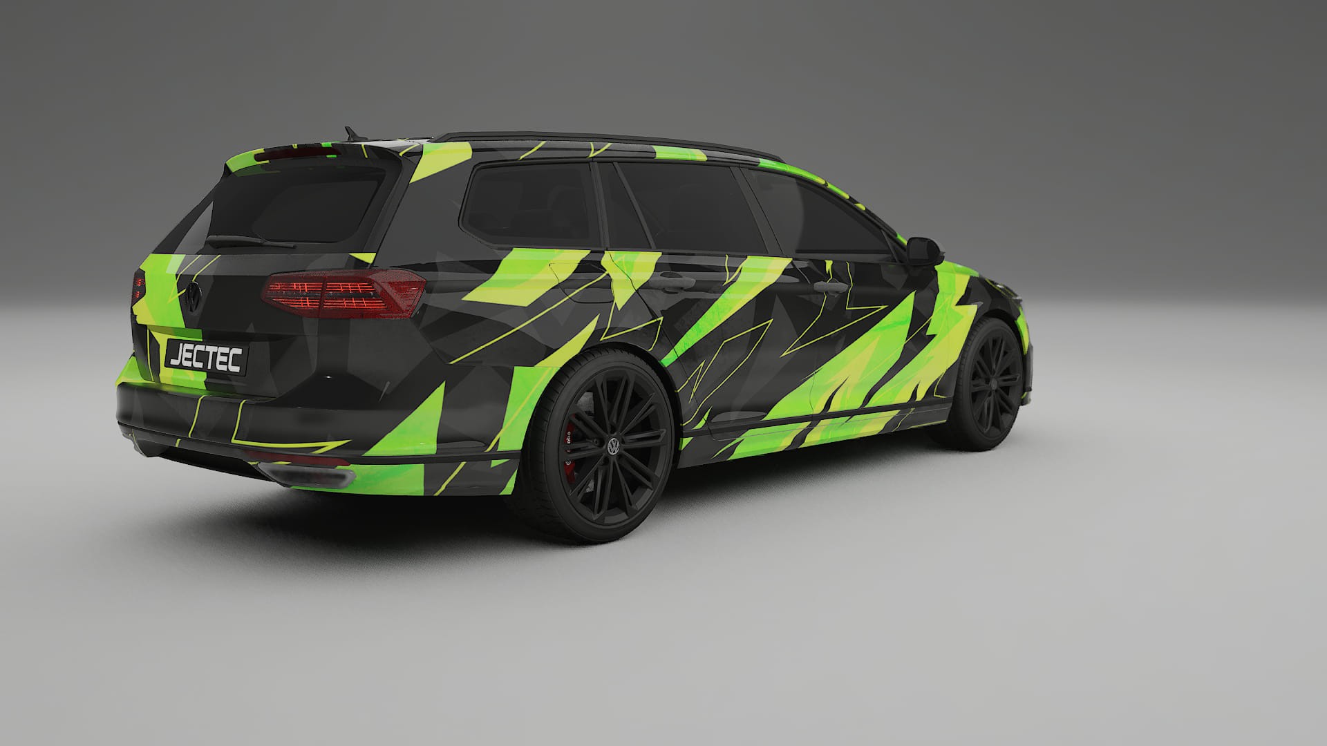 VW Passat VariantR B8 NINJA TURTLES – Kit Wrap PPF Personalizado em Filme de Poliuretano Imprimível