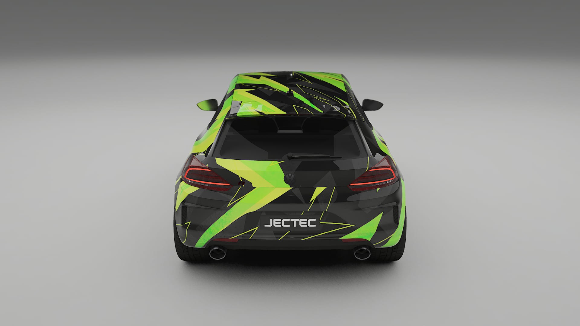 VW Scirocco R III NINJA TURTLES – Kit Wrap PPF Personalizado em Filme de Poliuretano Imprimível