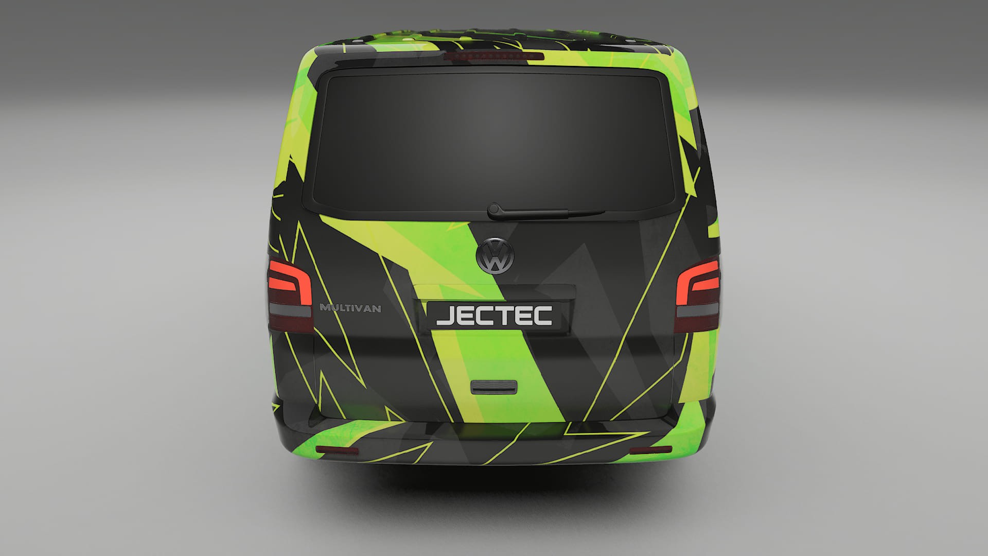 VW Transporter T5 Caravelle NINJA TURTLES – Kit Wrap PPF Personalizado em Filme de Poliuretano Imprimível