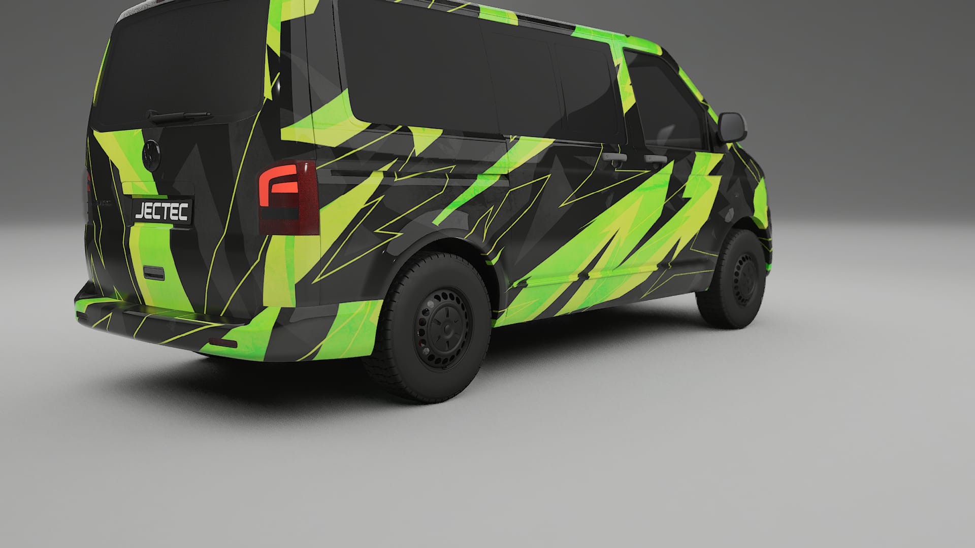 VW Transporter T5 Caravelle NINJA TURTLES – Kit Wrap PPF Personalizado em Filme de Poliuretano Imprimível