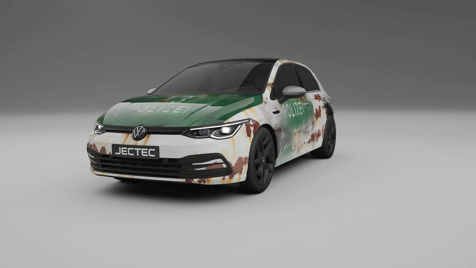 VW Golf Mk8 COBRA 11 – Kit Wrap PPF Personalizado em Filme de Poliuretano Imprimível