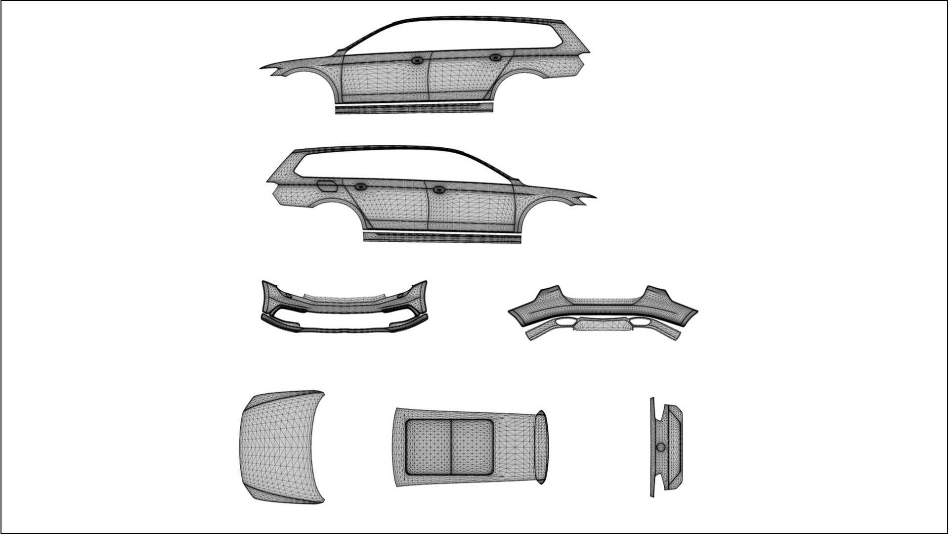 VW Passat VariantR B8 COBRA 11 – Kit Wrap PPF Personalizado em Filme de Poliuretano Imprimível 2