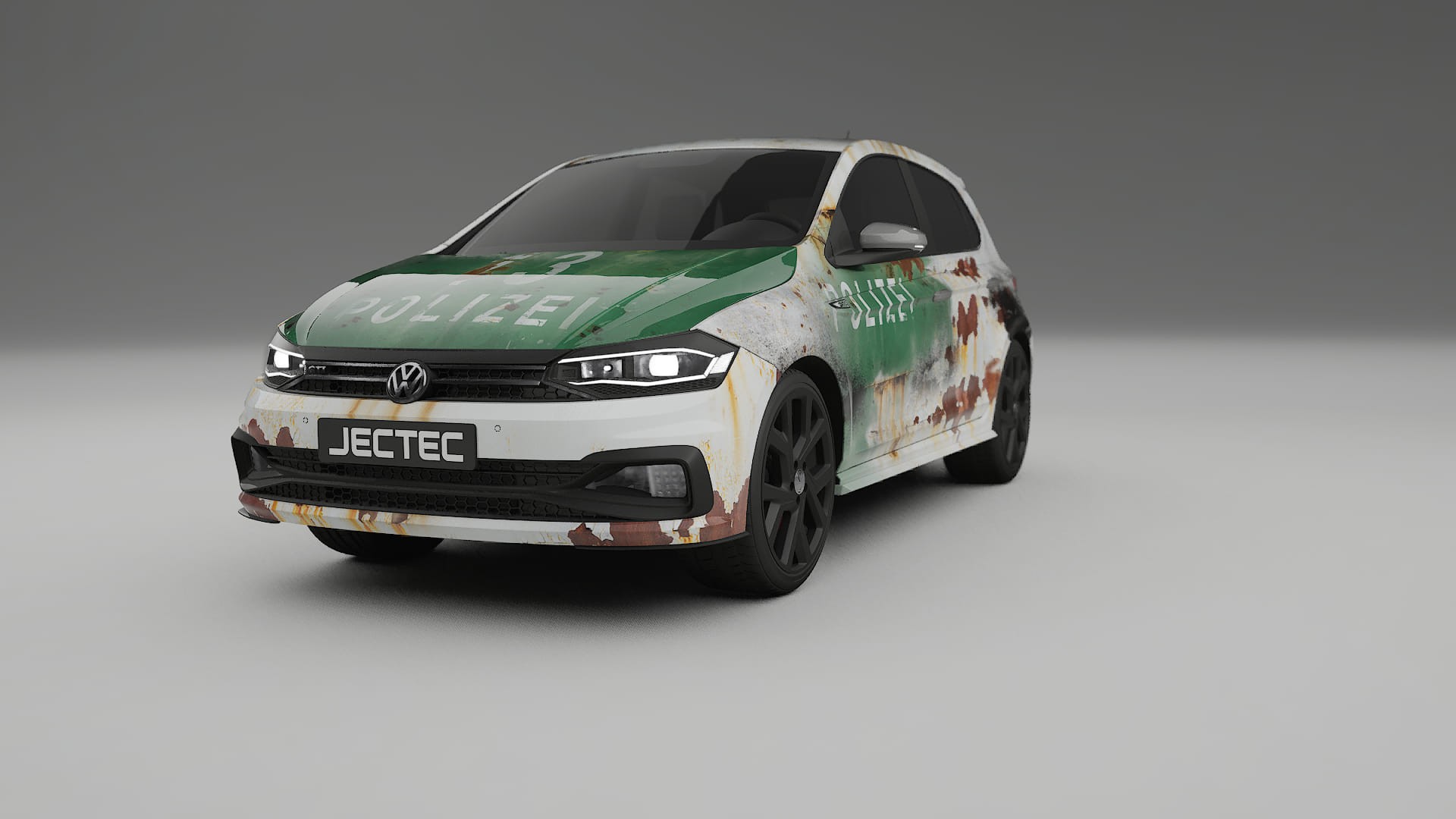 VW Polo GTI VI COBRA 11 – Kit Wrap PPF Personalizado em Filme de Poliuretano Imprimível