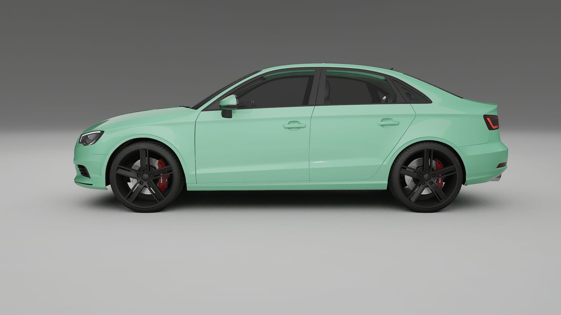 Audi A3 8V sedan prefacelift pre LCI Filme de Proteção de Pintura TPU | DUSTY PPF de Mudança de Cor – Kit Completo Pré-Cor