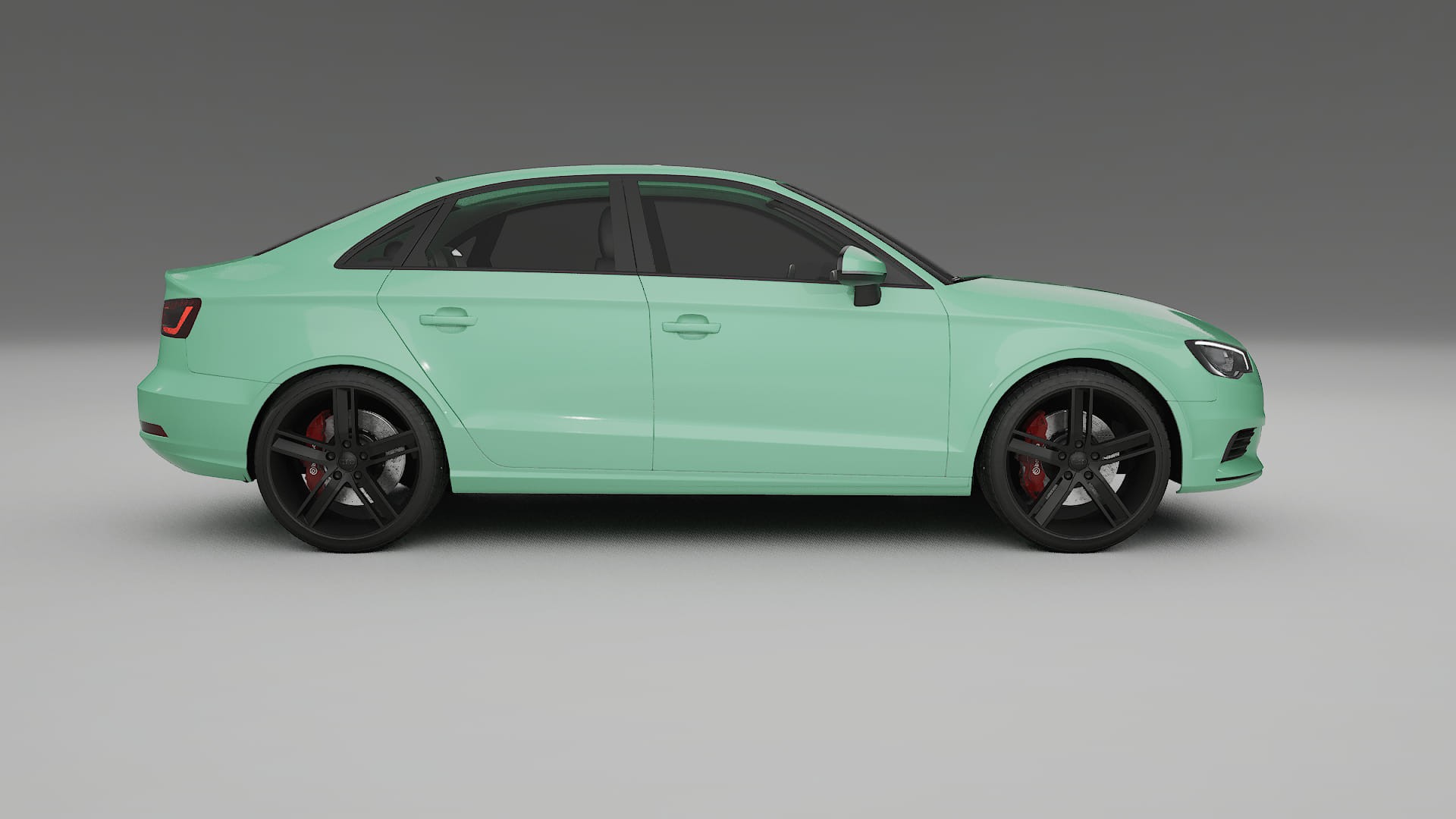 Audi A3 8V sedan prefacelift pre LCI Filme de Proteção de Pintura TPU | DUSTY PPF de Mudança de Cor – Kit Completo Pré-Cor