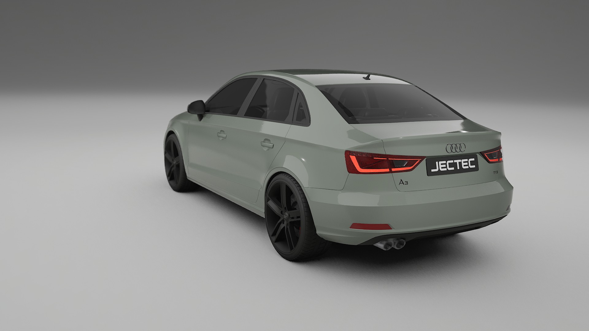 Audi A3 8V sedan prefacelift pre LCI Filme de Proteção de Pintura TPU | SLATE PPF de Mudança de Cor – Kit Completo Pré-Cor