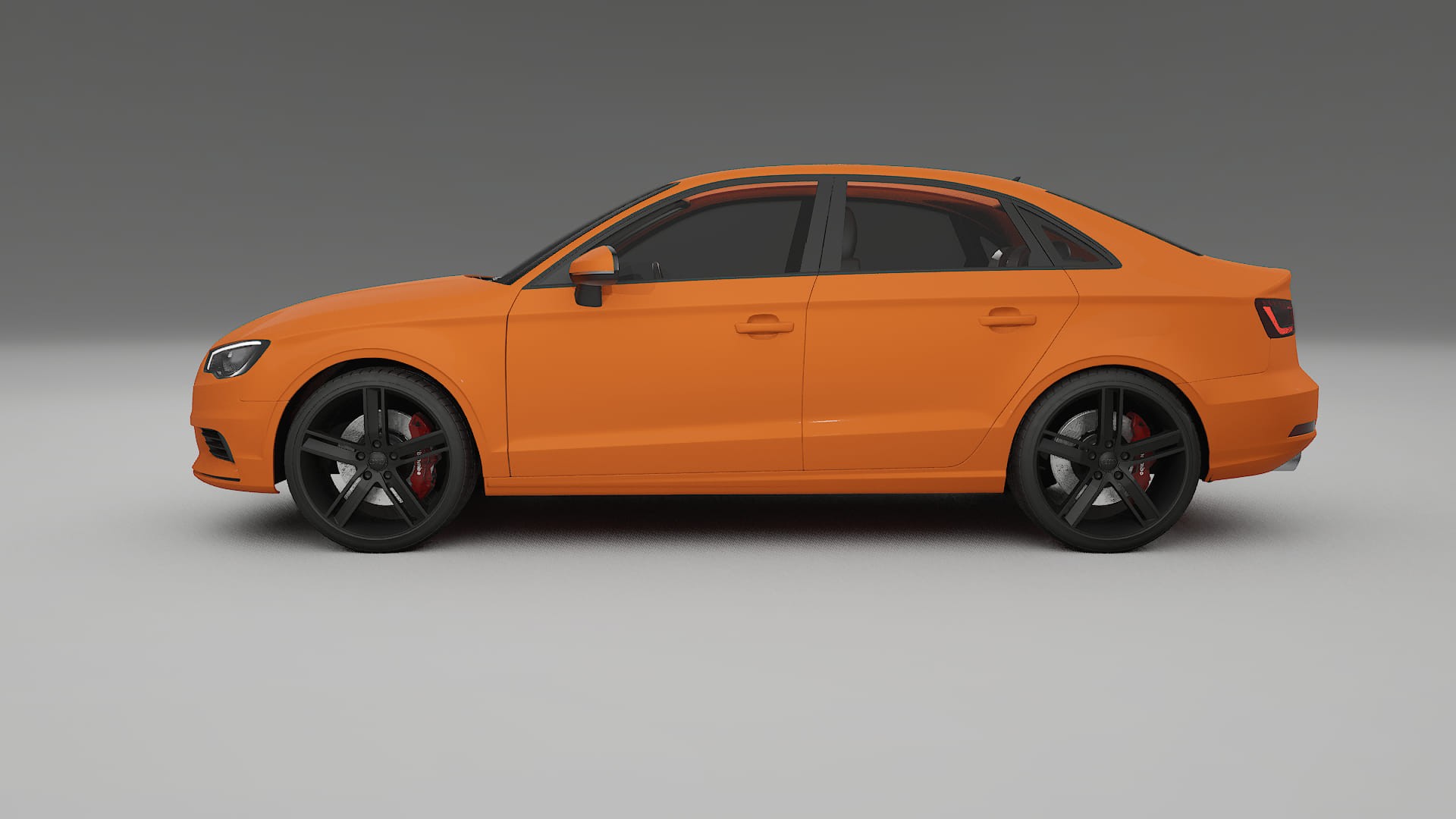 Audi A3 8V sedan prefacelift pre LCI Filme de Proteção de Pintura TPU | ROCKET PPF de Mudança de Cor – Kit Completo Pré-Co