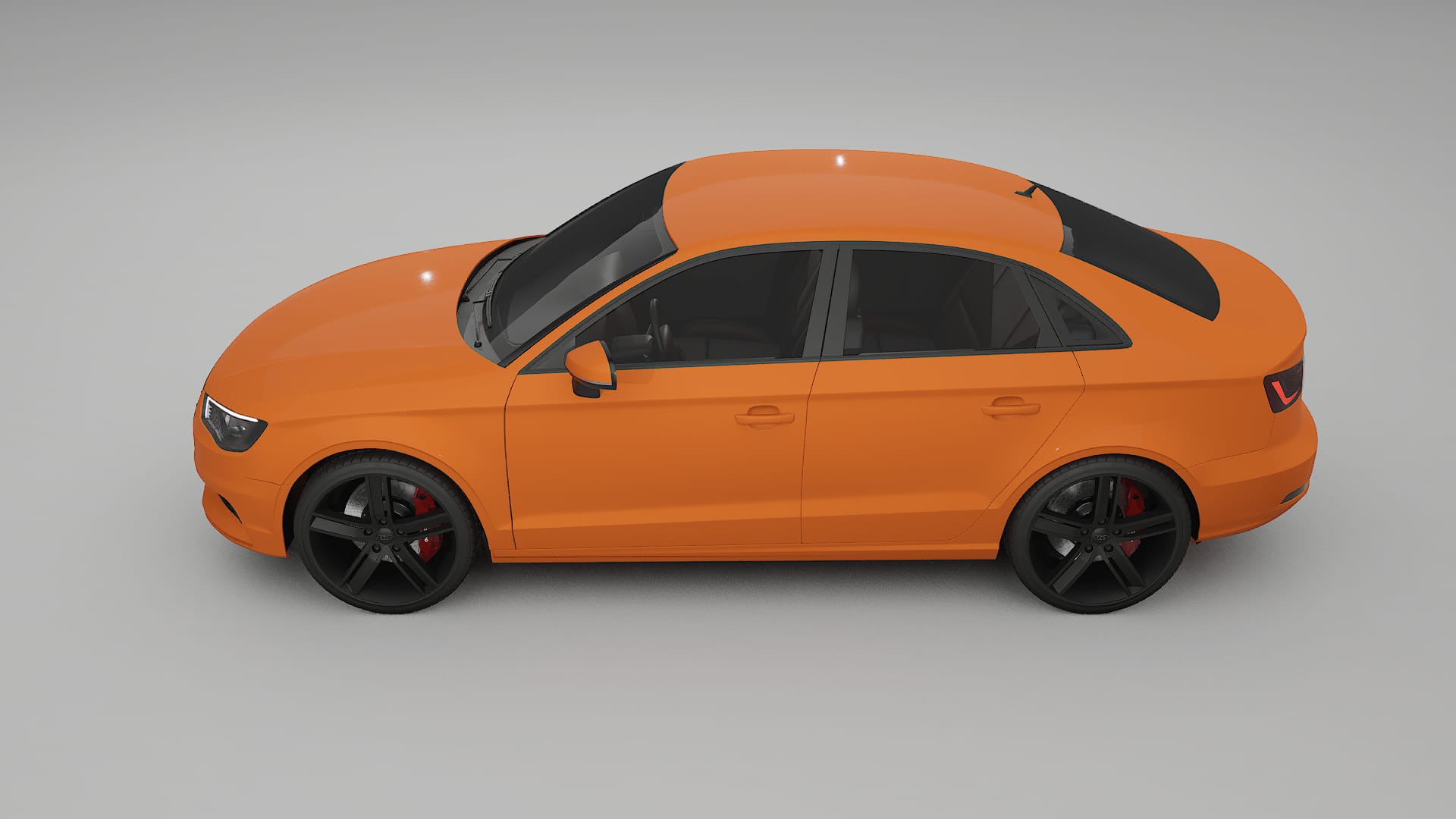 Audi A3 8V sedan prefacelift pre LCI Filme de Proteção de Pintura TPU | ROCKET PPF de Mudança de Cor – Kit Completo Pré-Co