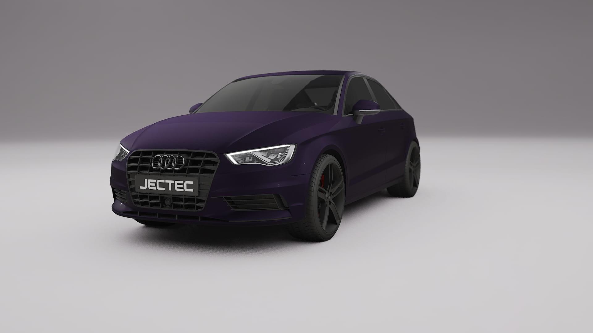 Audi A3 8V sedan prefacelift pre LCI Filme de Proteção de Pintura TPU | VIOLET PPF de Mudança de Cor – Kit Completo Pré-Co