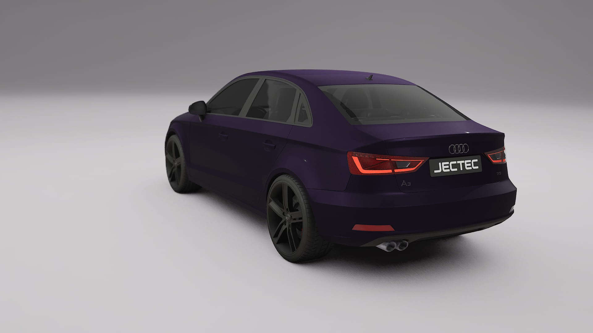 Audi A3 8V sedan prefacelift pre LCI Filme de Proteção de Pintura TPU | VIOLET PPF de Mudança de Cor – Kit Completo Pré-Co