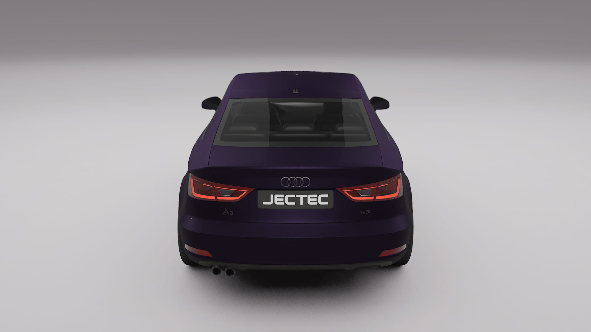 Audi A3 8V sedan prefacelift pre LCI Filme de Proteção de Pintura TPU | VIOLET PPF de Mudança de Cor – Kit Completo Pré-Co