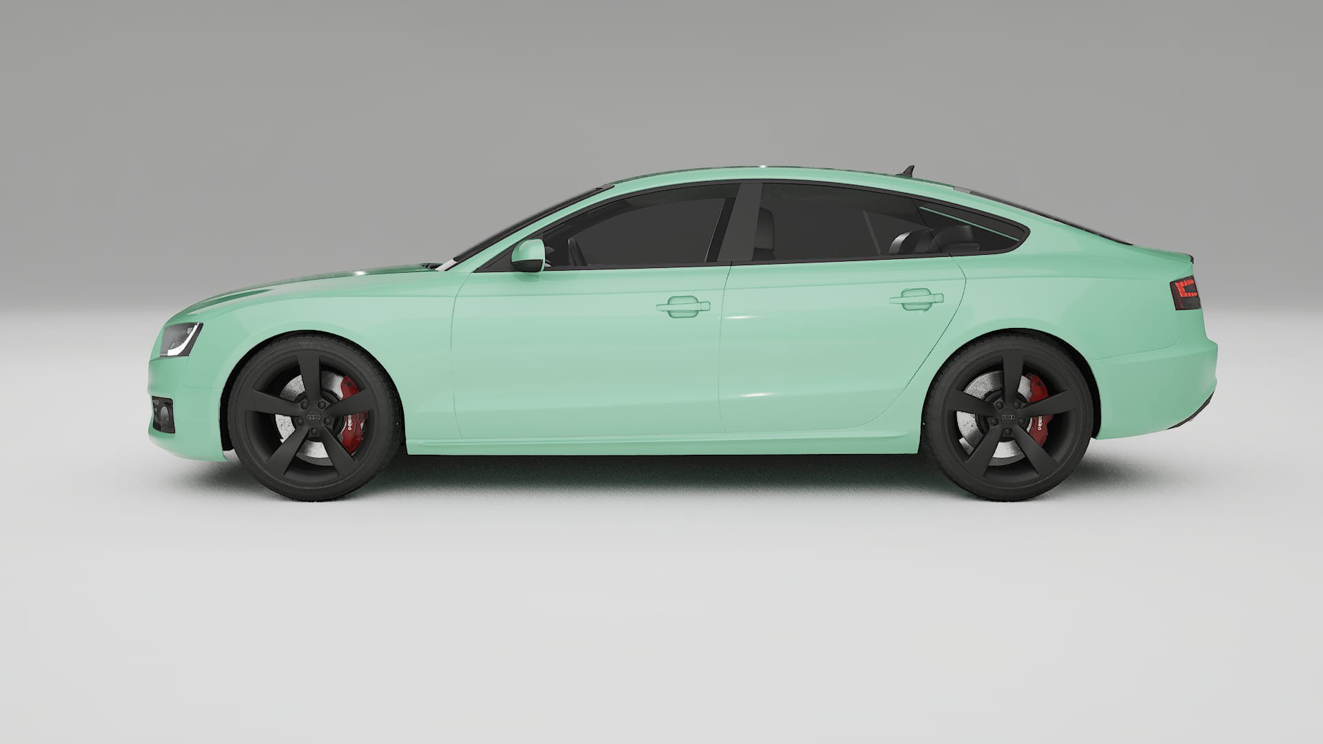 Audi A5 8T Sportback prefacelift pre LCI Filme de Proteção de Pintura TPU | DUSTY PPF de Mudança de Cor – Kit Completo Pré