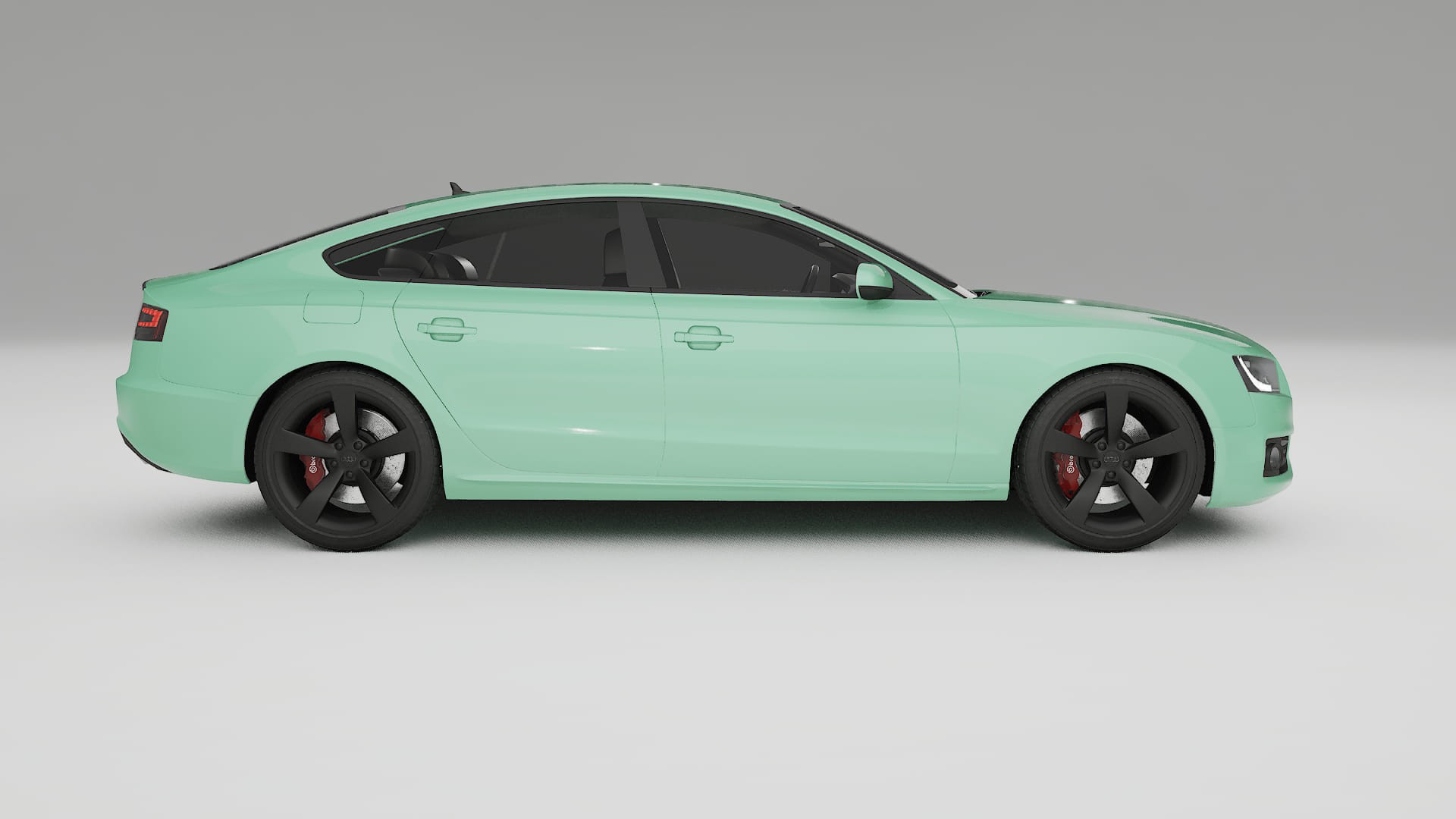 Audi A5 8T Sportback prefacelift pre LCI Filme de Proteção de Pintura TPU | DUSTY PPF de Mudança de Cor – Kit Completo Pré
