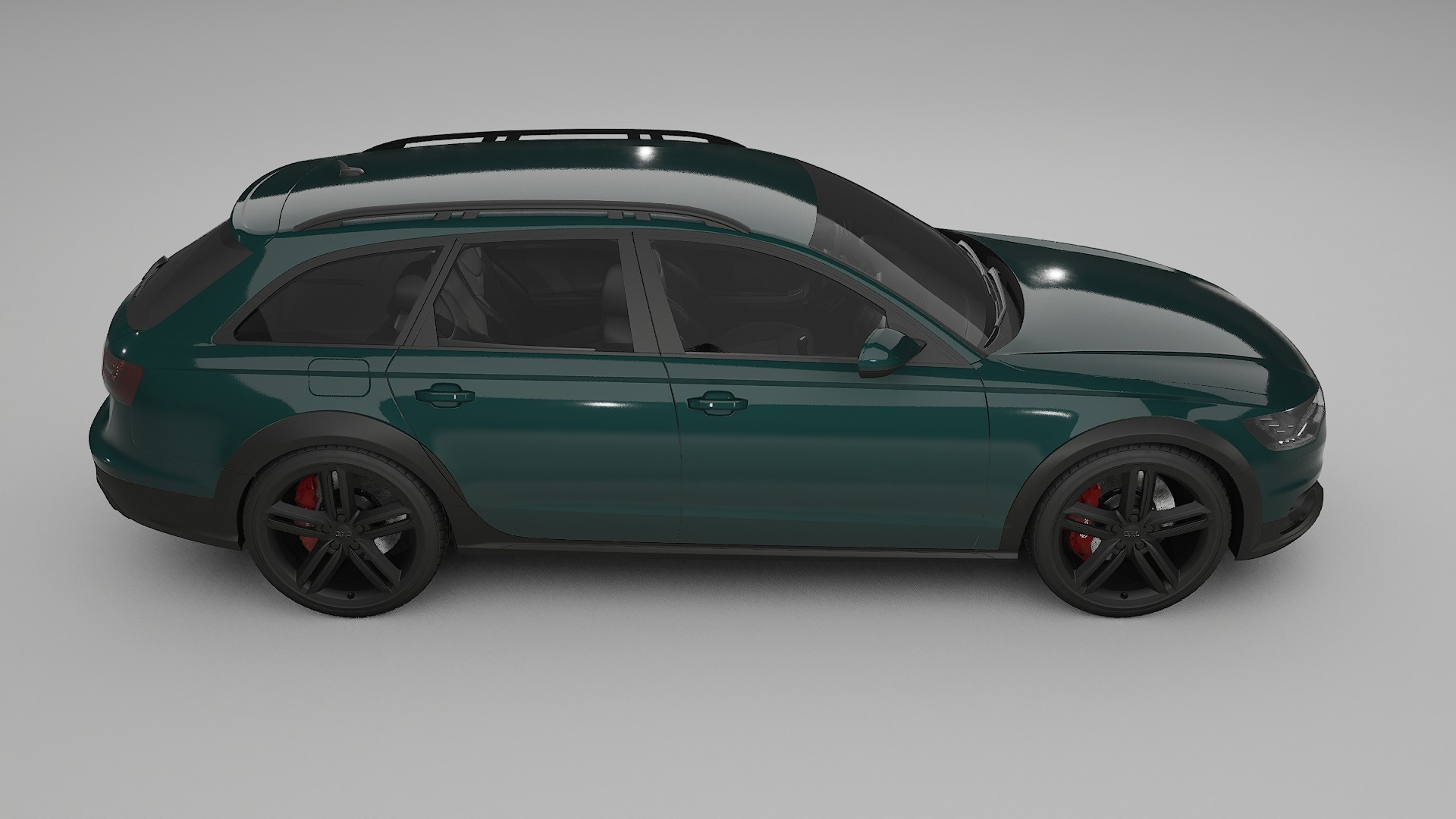 Audi A6 Allroad C7 prefacelift pre LCI Filme de Proteção de Pintura TPU | INFERNO PPF de Mudança de Cor – Kit Completo Pré