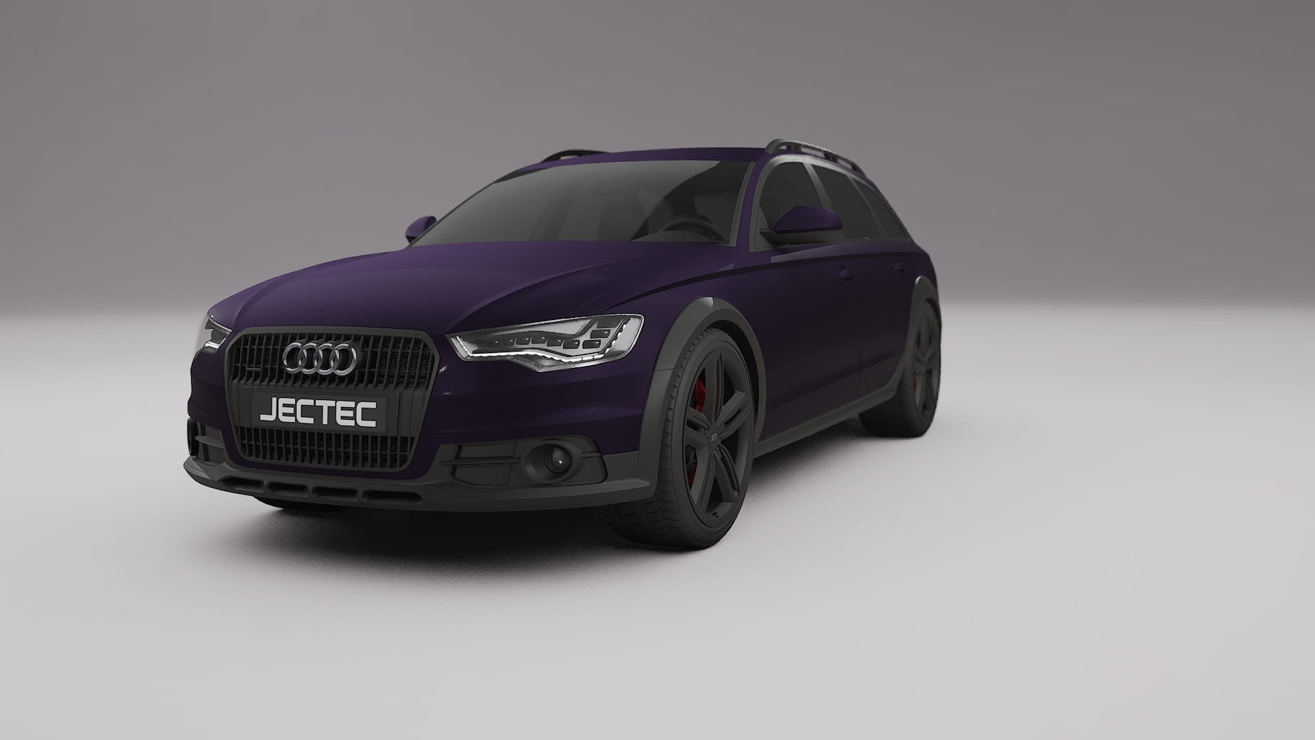 Audi A6 Allroad C7 prefacelift pre LCI Filme de Proteção de Pintura TPU | VIOLET PPF de Mudança de Cor – Kit Completo Pré-