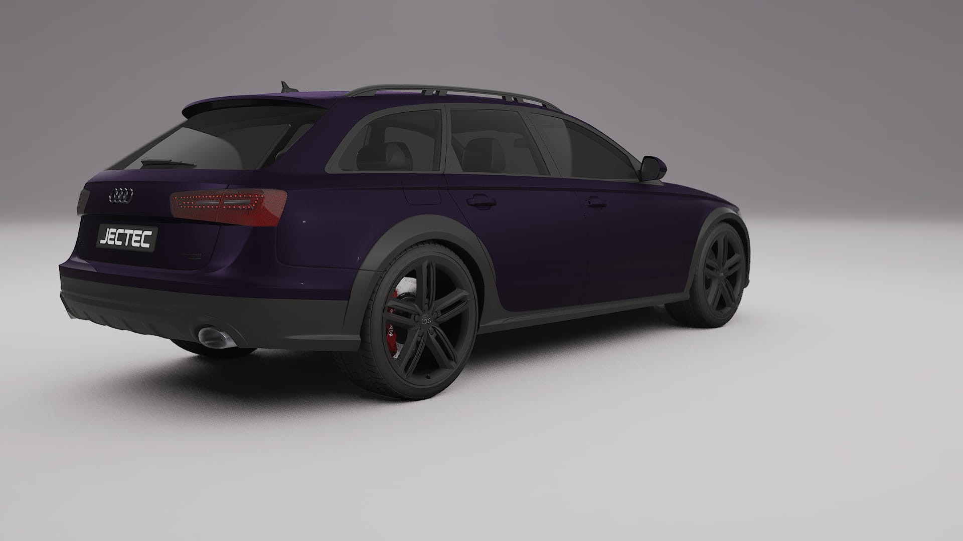 Audi A6 Allroad C7 prefacelift pre LCI Filme de Proteção de Pintura TPU | VIOLET PPF de Mudança de Cor – Kit Completo Pré-