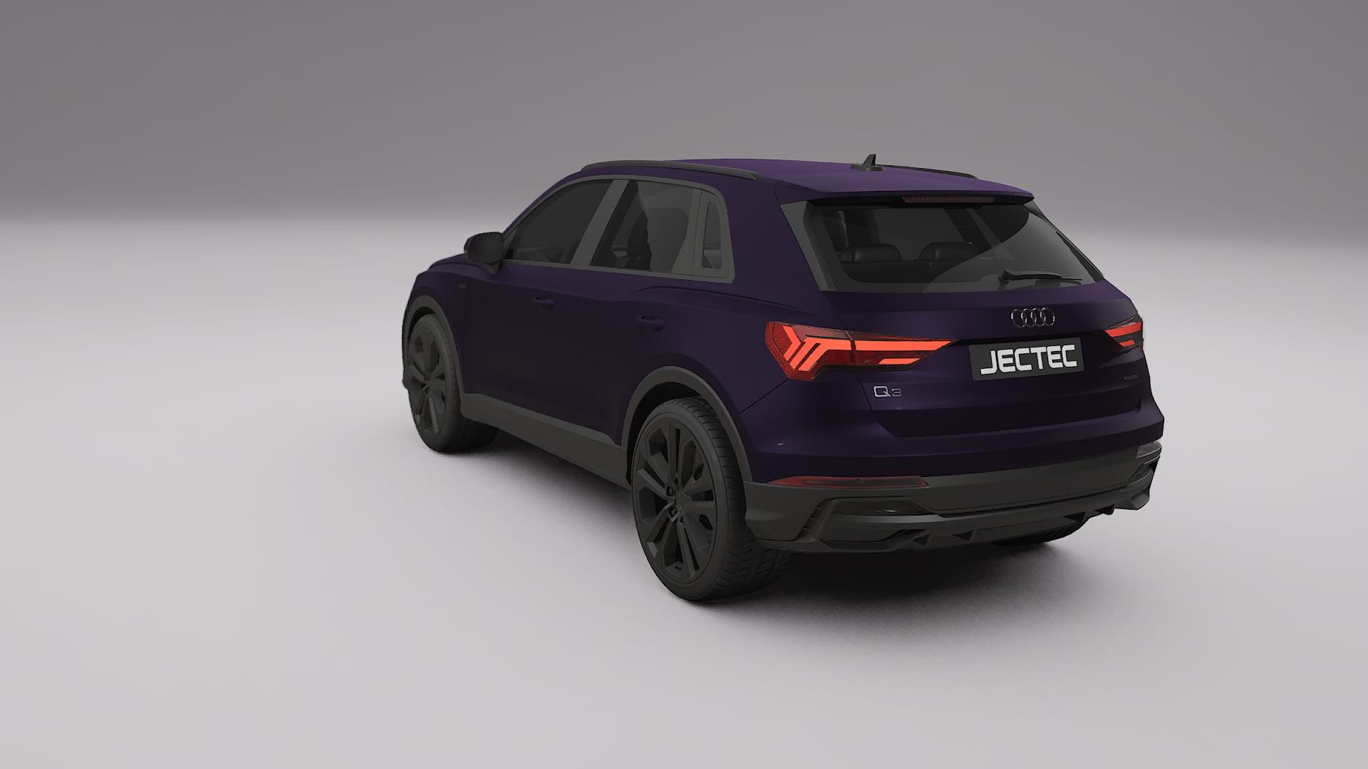 Audi Q3 S Line F3 Filme de Proteção de Pintura TPU | VIOLET PPF de Mudança de Cor – Kit Completo Pré-Cortado