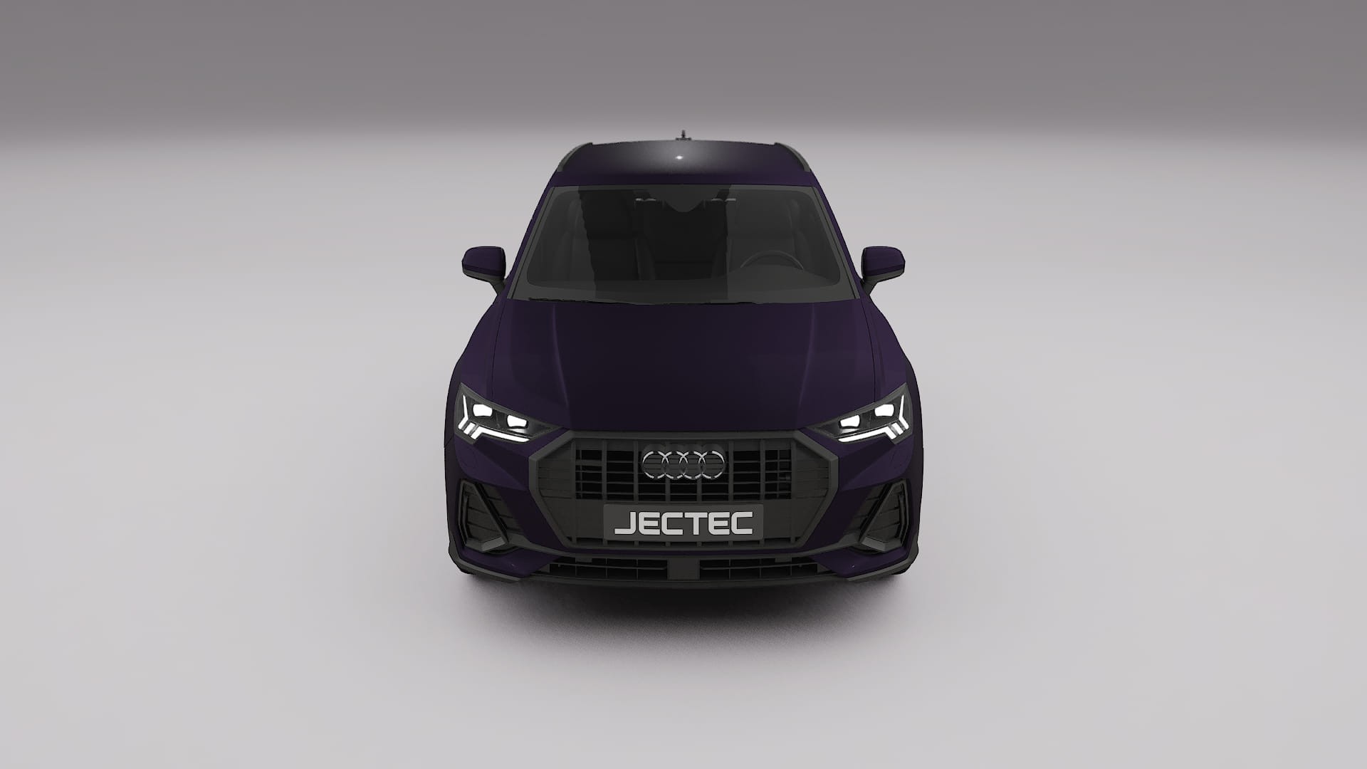 Audi Q3 S Line F3 Filme de Proteção de Pintura TPU | VIOLET PPF de Mudança de Cor – Kit Completo Pré-Cortado
