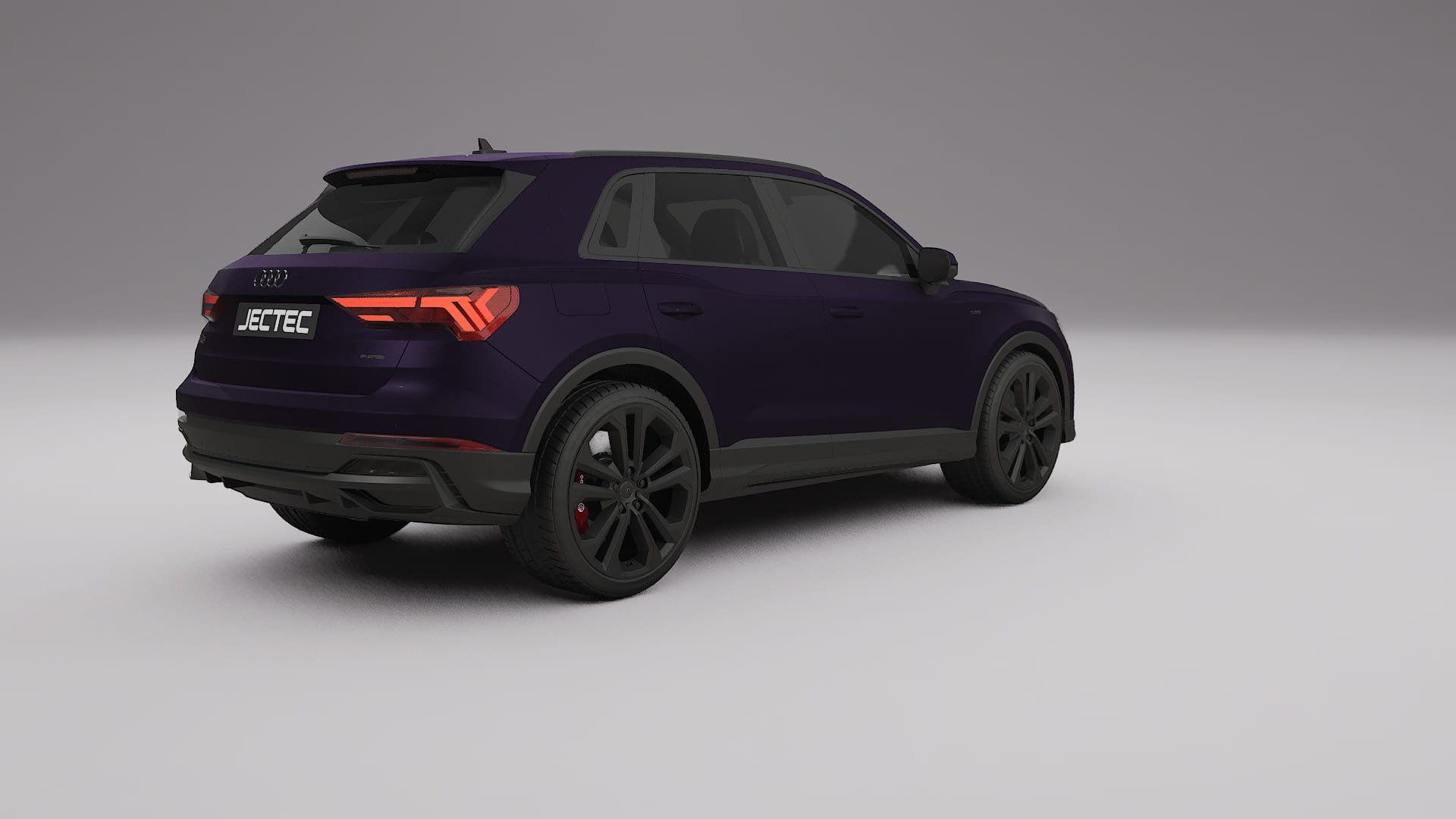 Audi Q3 S Line F3 Filme de Proteção de Pintura TPU | VIOLET PPF de Mudança de Cor – Kit Completo Pré-Cortado