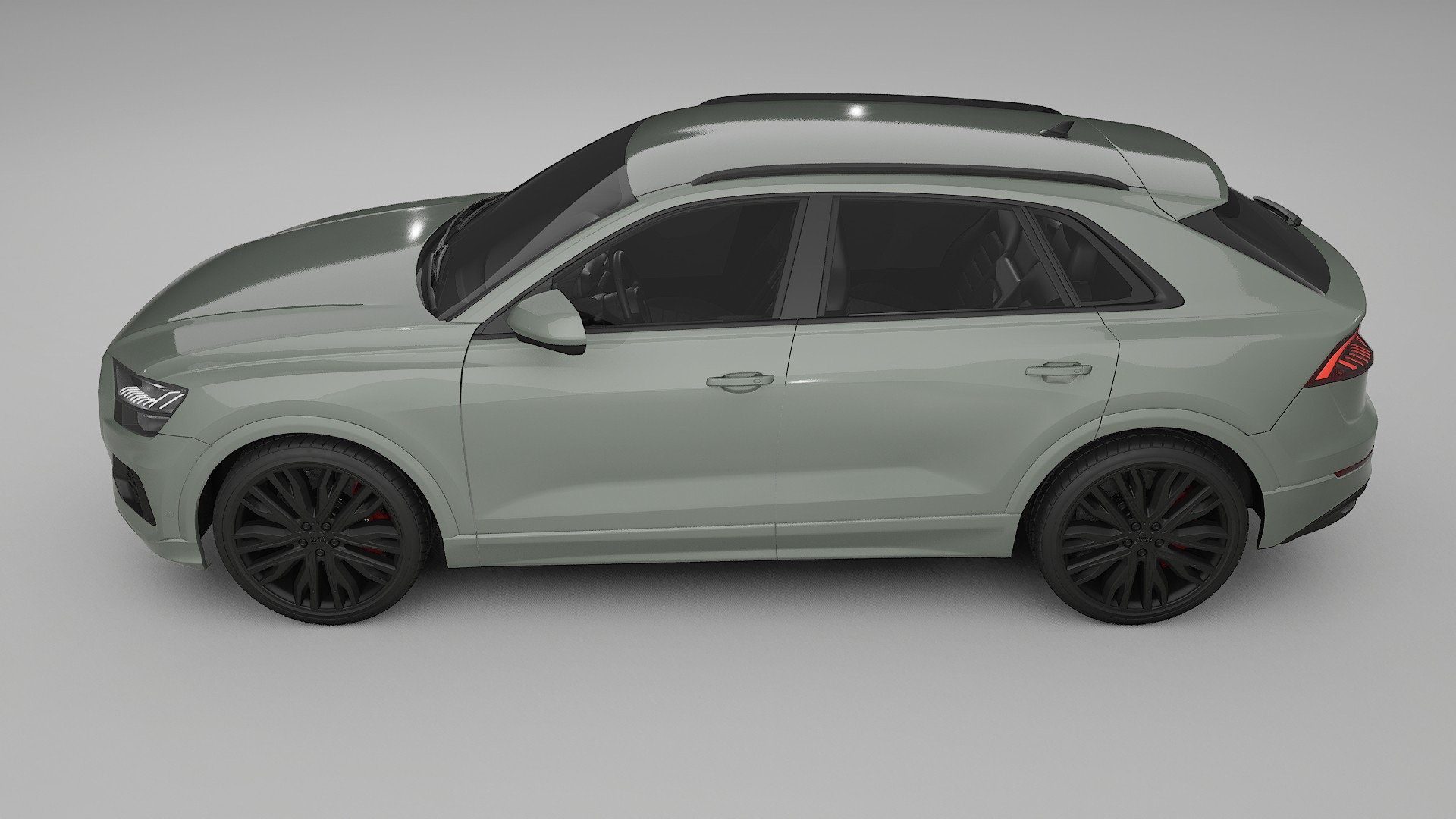 Audi Q8 F1 prefacelift pre LCI Filme de Proteção de Pintura TPU | SLATE PPF de Mudança de Cor – Kit Completo Pré-Cortado