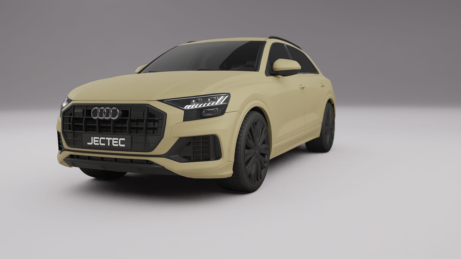 Audi Q8 F1 prefacelift pre LCI Filme de Proteção de Pintura TPU | SAND PPF de Mudança de Cor – Kit Completo Pré-Cortado