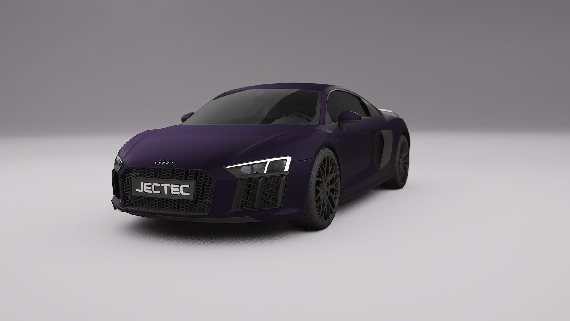 Audi R8 typ 4S prefacelift pre LCI Filme de Proteção de Pintura TPU | VIOLET PPF de Mudança de Cor – Kit Completo Pré-Cort
