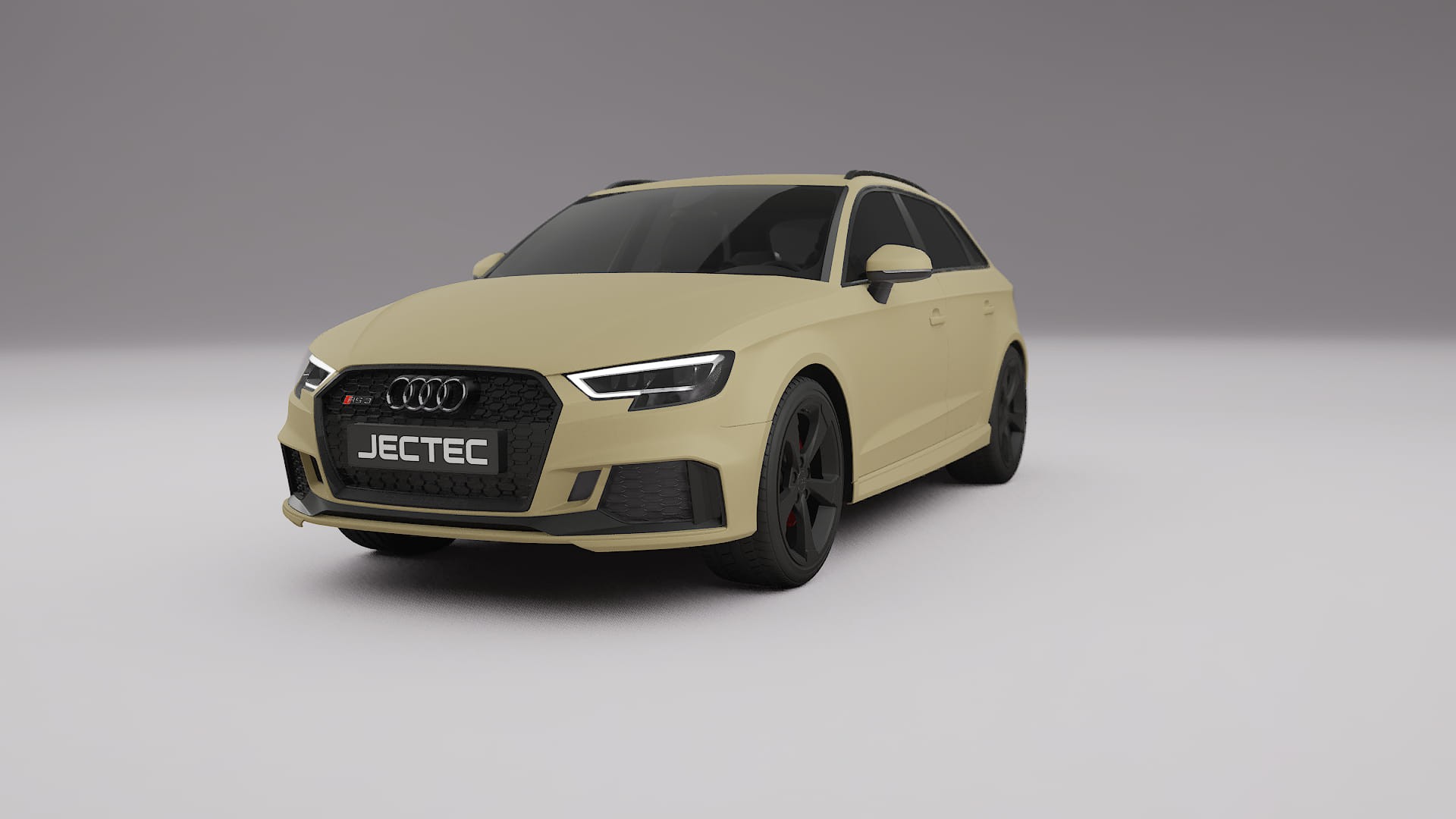 Audi RS3 Sportback 8V facelift LCI Filme de Proteção de Pintura TPU | SAND PPF de Mudança de Cor – Kit Completo Pré-Cortad