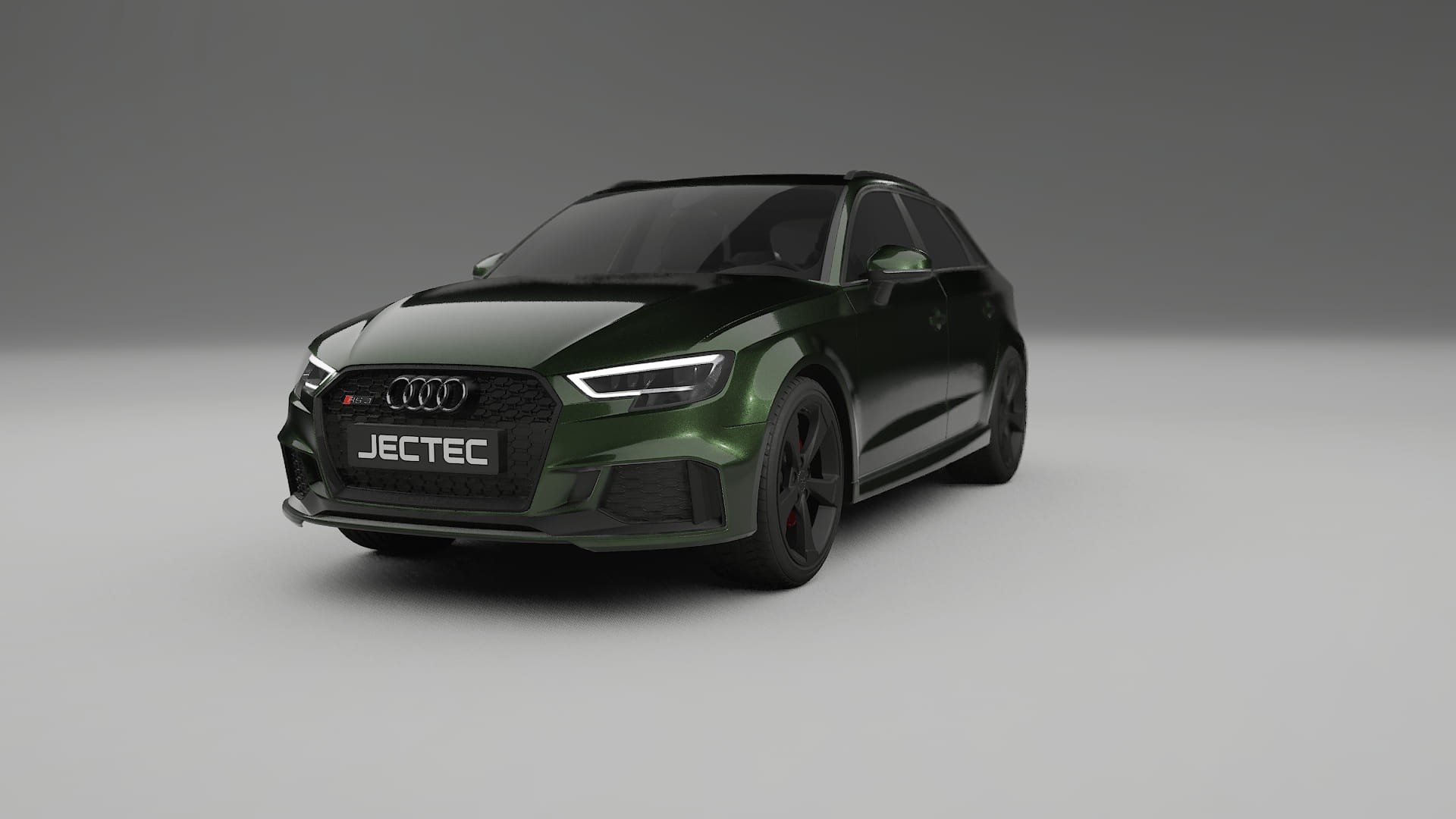 Audi RS3 Sportback 8V facelift LCI Filme de Proteção de Pintura TPU | LAGOON PPF de Mudança de Cor – Kit Completo Pré-Cort