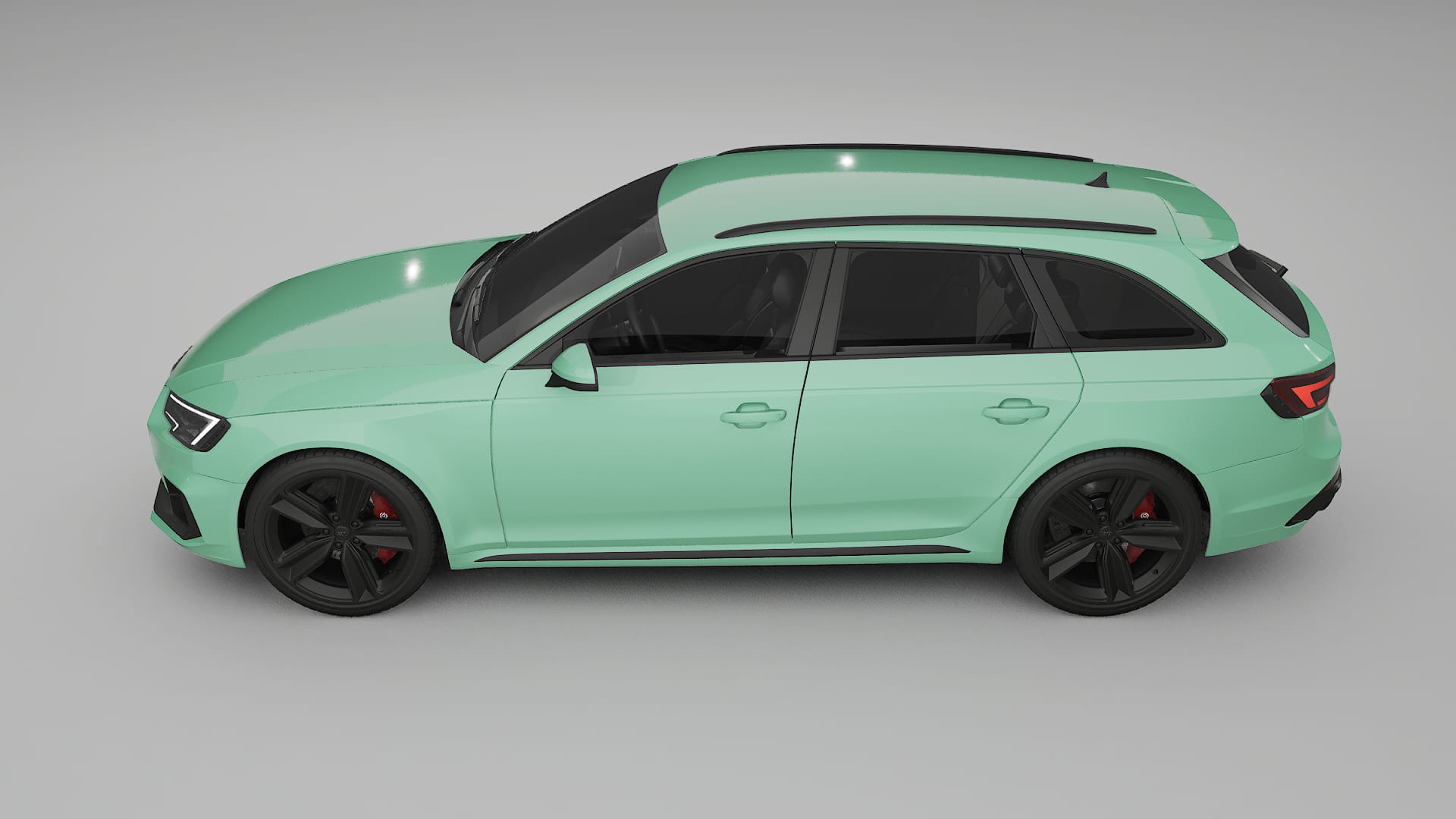Audi RS4 Avant B9 prefacelift pre LCI Filme de Proteção de Pintura TPU | DUSTY PPF de Mudança de Cor – Kit Completo Pré-Co