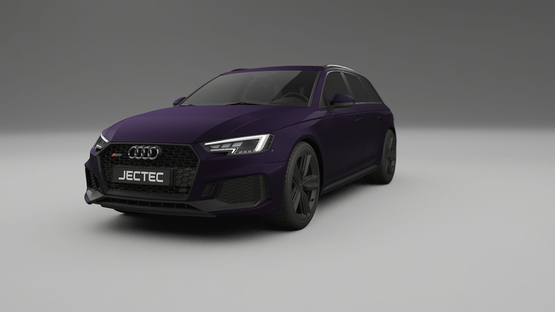 Audi RS4 Avant B9 prefacelift pre LCI Filme de Proteção de Pintura TPU | VIOLET PPF de Mudança de Cor – Kit Completo Pré-C