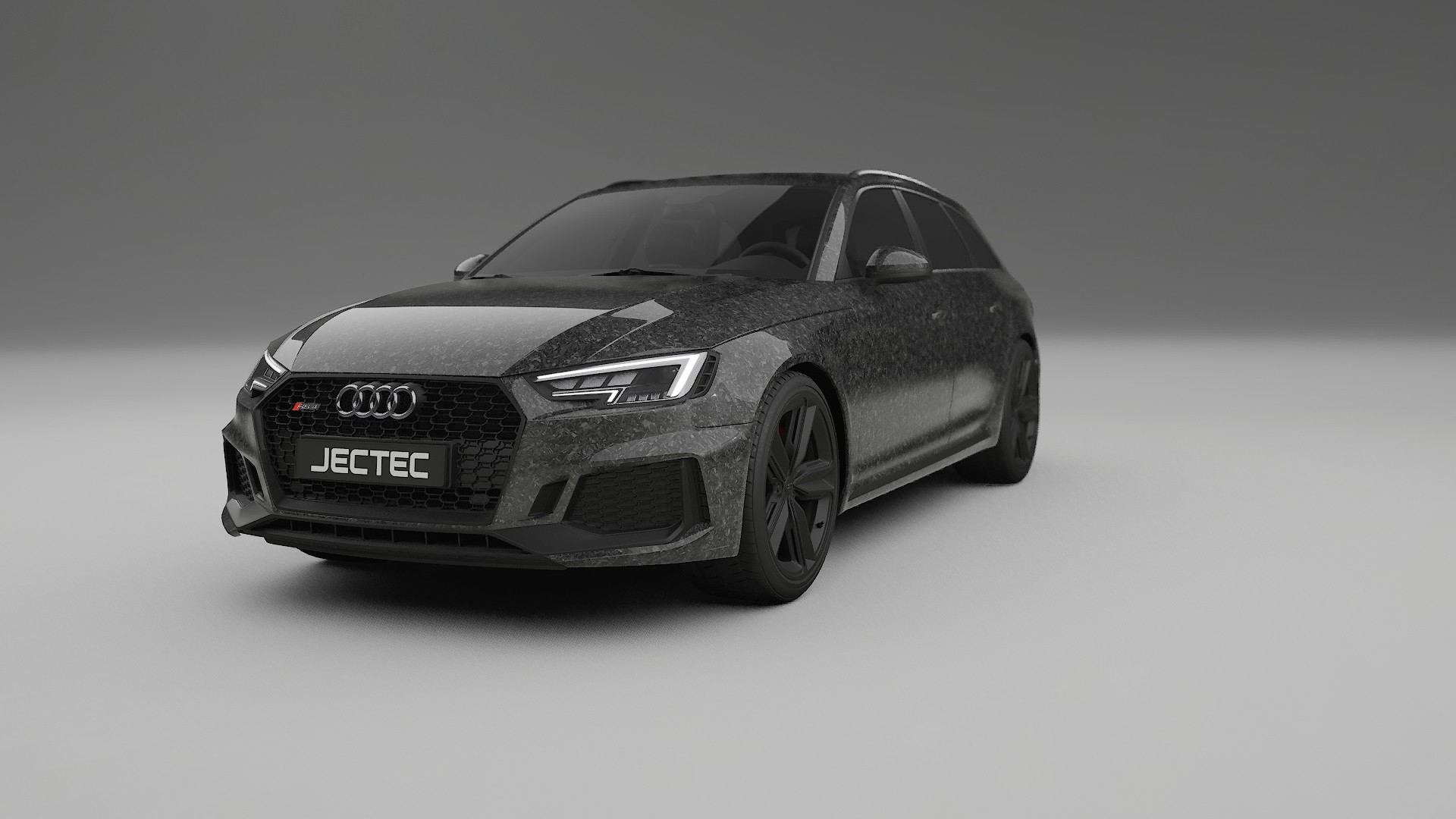 Audi RS4 Avant B9 prefacelift pre LCI Filme de Proteção de Pintura TPU | FORGED S PPF de Mudança de Cor – Kit Completo Pré