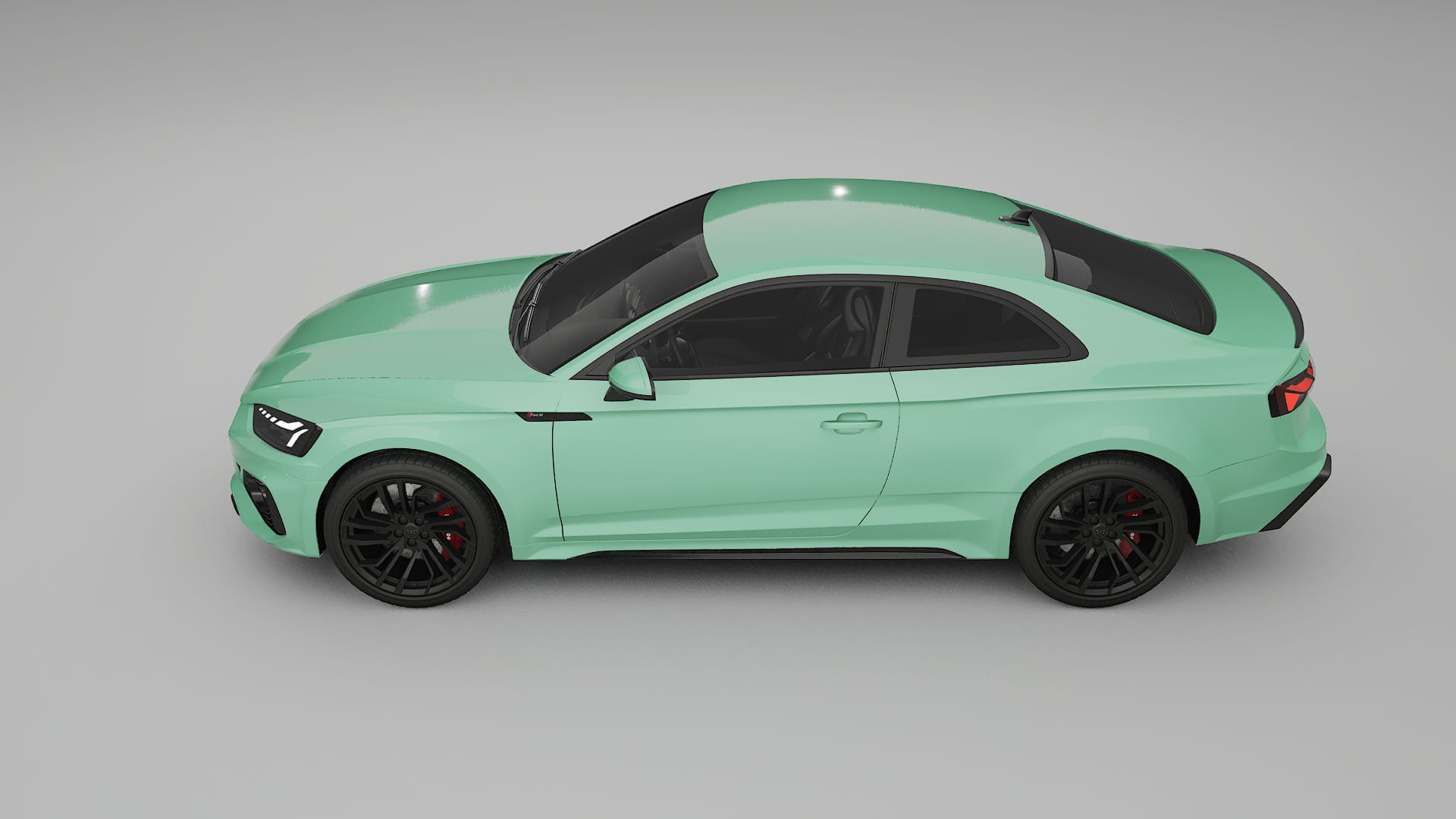 Audi RS5 Coupe B9 facelift pre LCI Filme de Proteção de Pintura TPU | DUSTY PPF de Mudança de Cor – Kit Completo Pré-Corta