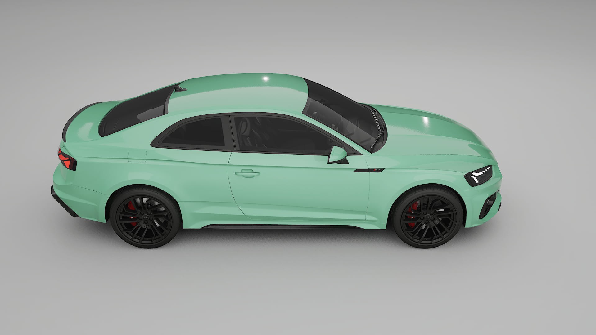 Audi RS5 Coupe B9 facelift pre LCI Filme de Proteção de Pintura TPU | DUSTY PPF de Mudança de Cor – Kit Completo Pré-Corta