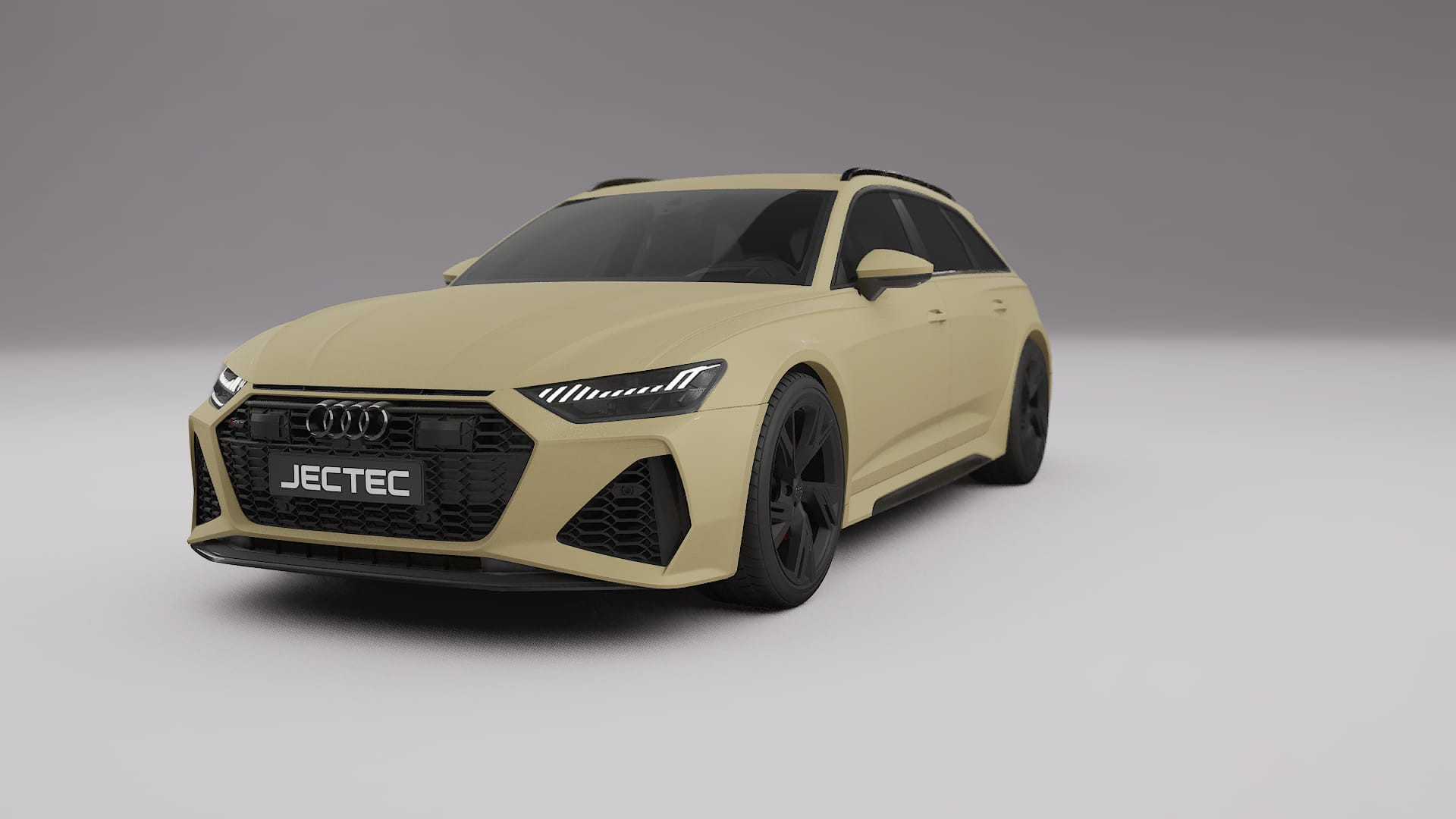 Audi RS6 Avant C8 facelift LCI TPU Paint Protection Film | SAND Color Change PPF Full Pre-Cut Kit