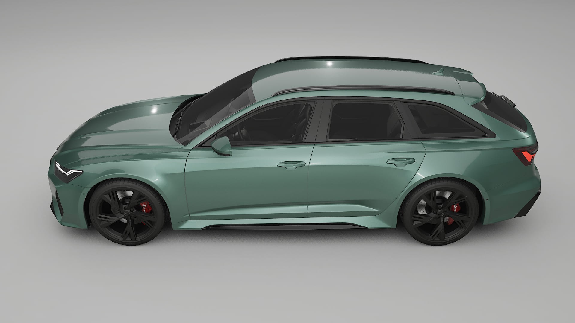 Audi RS6 Avant C8 facelift LCI Filme de Proteção de Pintura TPU | EVERGREEN PPF de Mudança de Cor – Kit Completo Pré-Corta