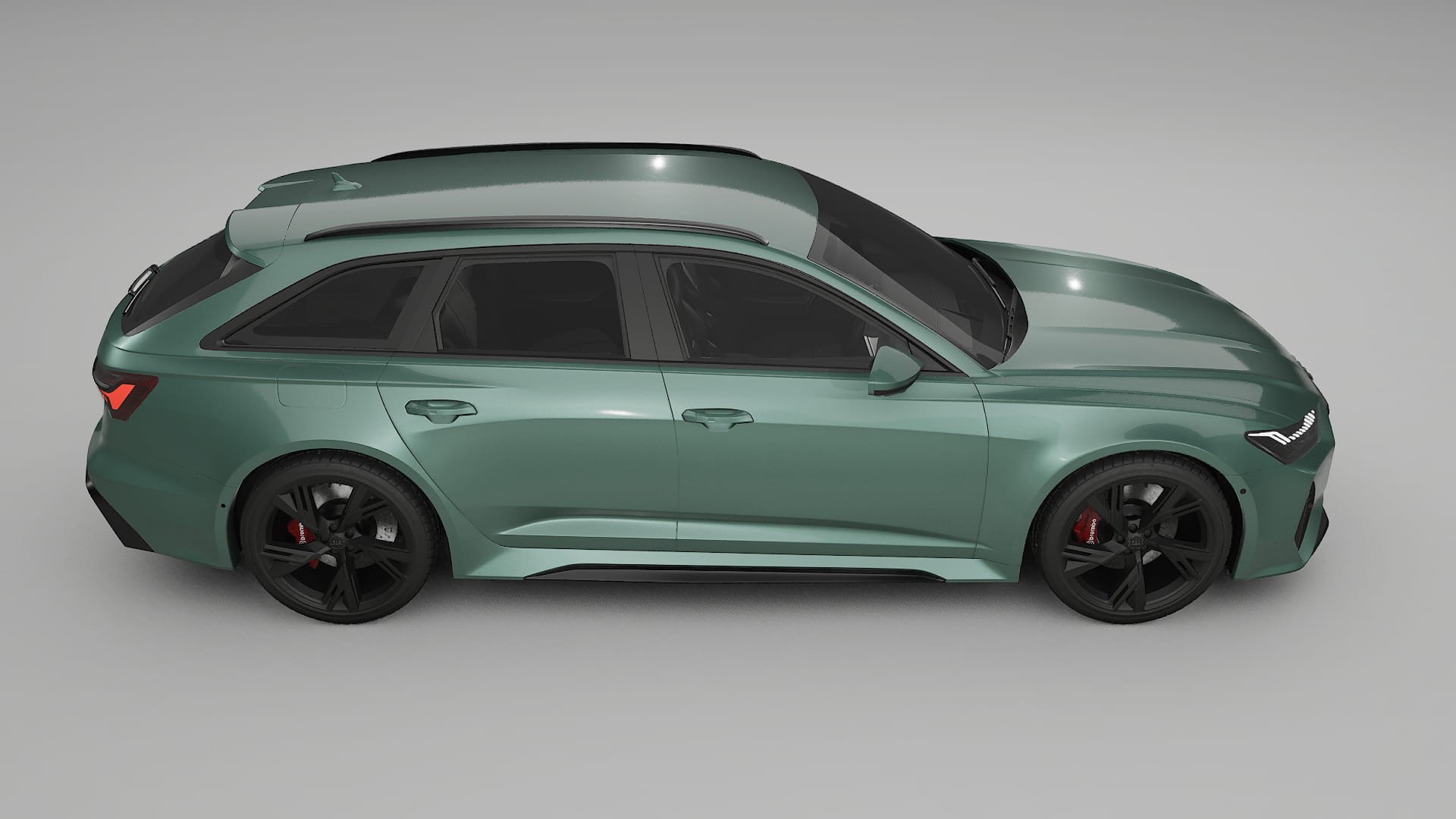 Audi RS6 Avant C8 facelift LCI Filme de Proteção de Pintura TPU | EVERGREEN PPF de Mudança de Cor – Kit Completo Pré-Corta
