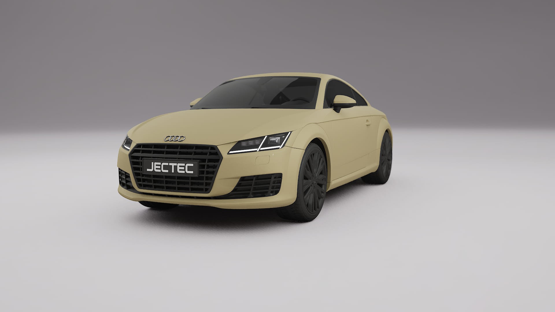 Audi TT Coupe 8S prefacelift pre LCI Filme de Proteção de Pintura TPU | SAND PPF de Mudança de Cor – Kit Completo Pré-Cort