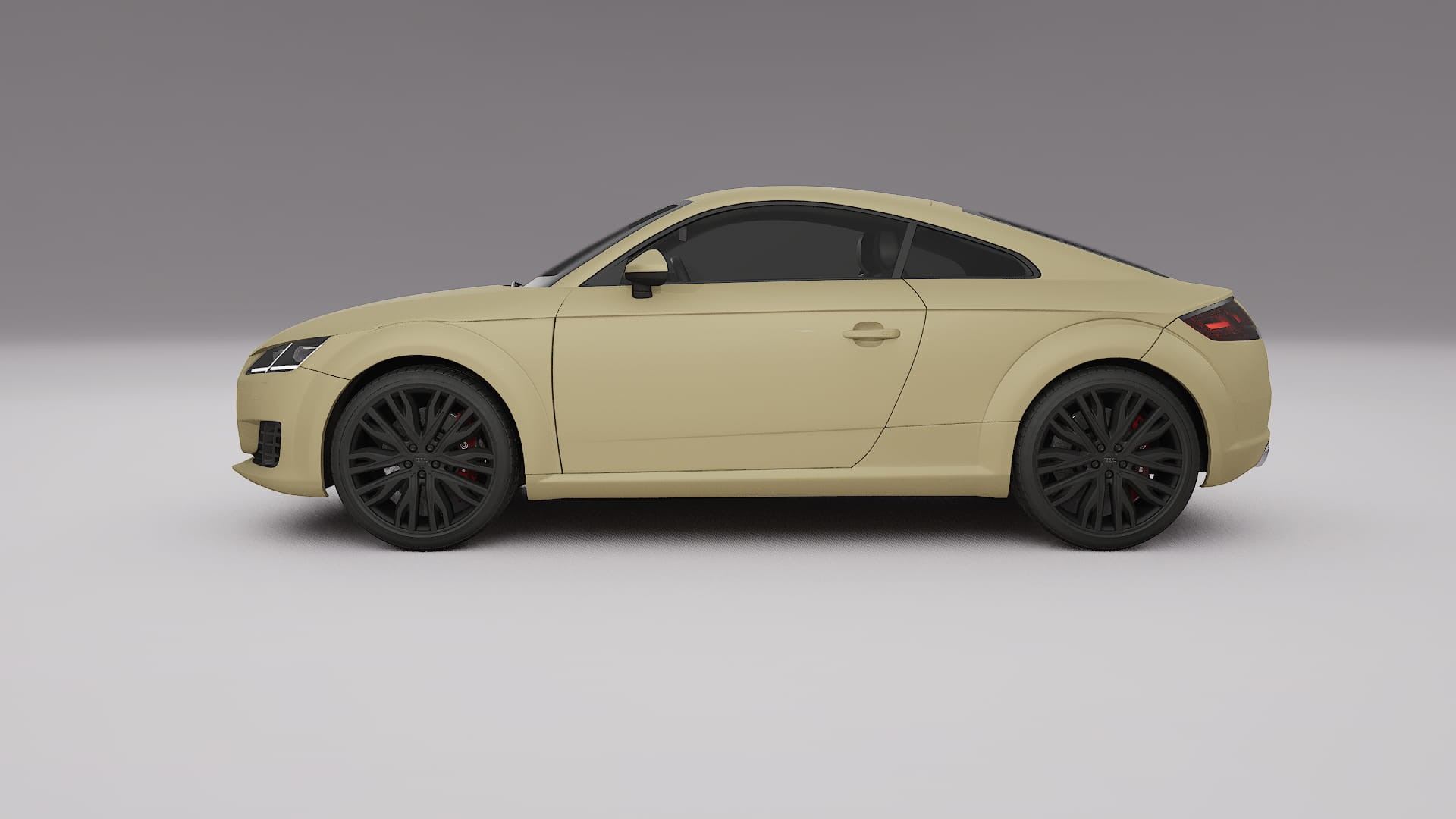 Audi TT Coupe 8S prefacelift pre LCI Filme de Proteção de Pintura TPU | SAND PPF de Mudança de Cor – Kit Completo Pré-Cort